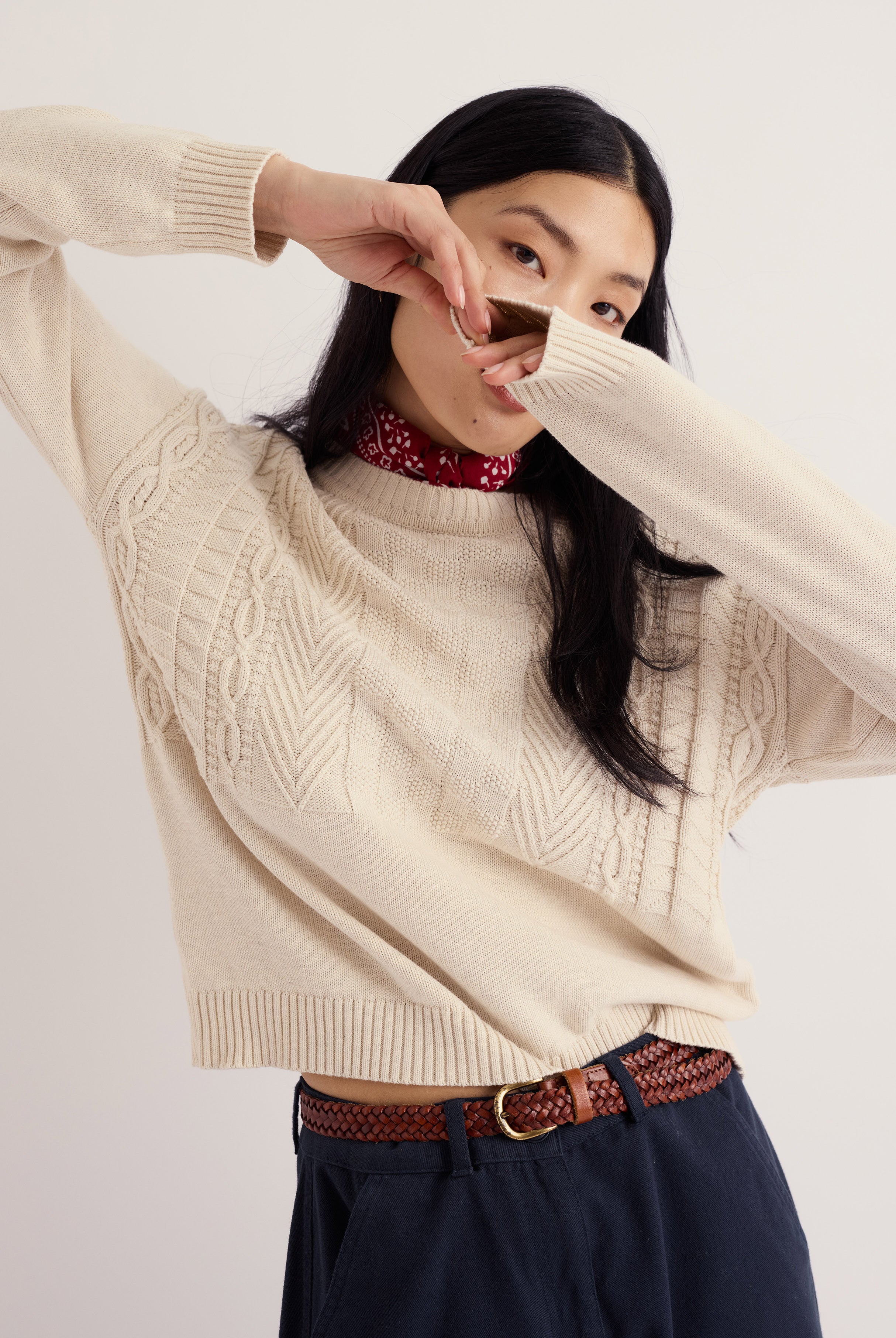 Seasalt Applewood Jumper - Aran