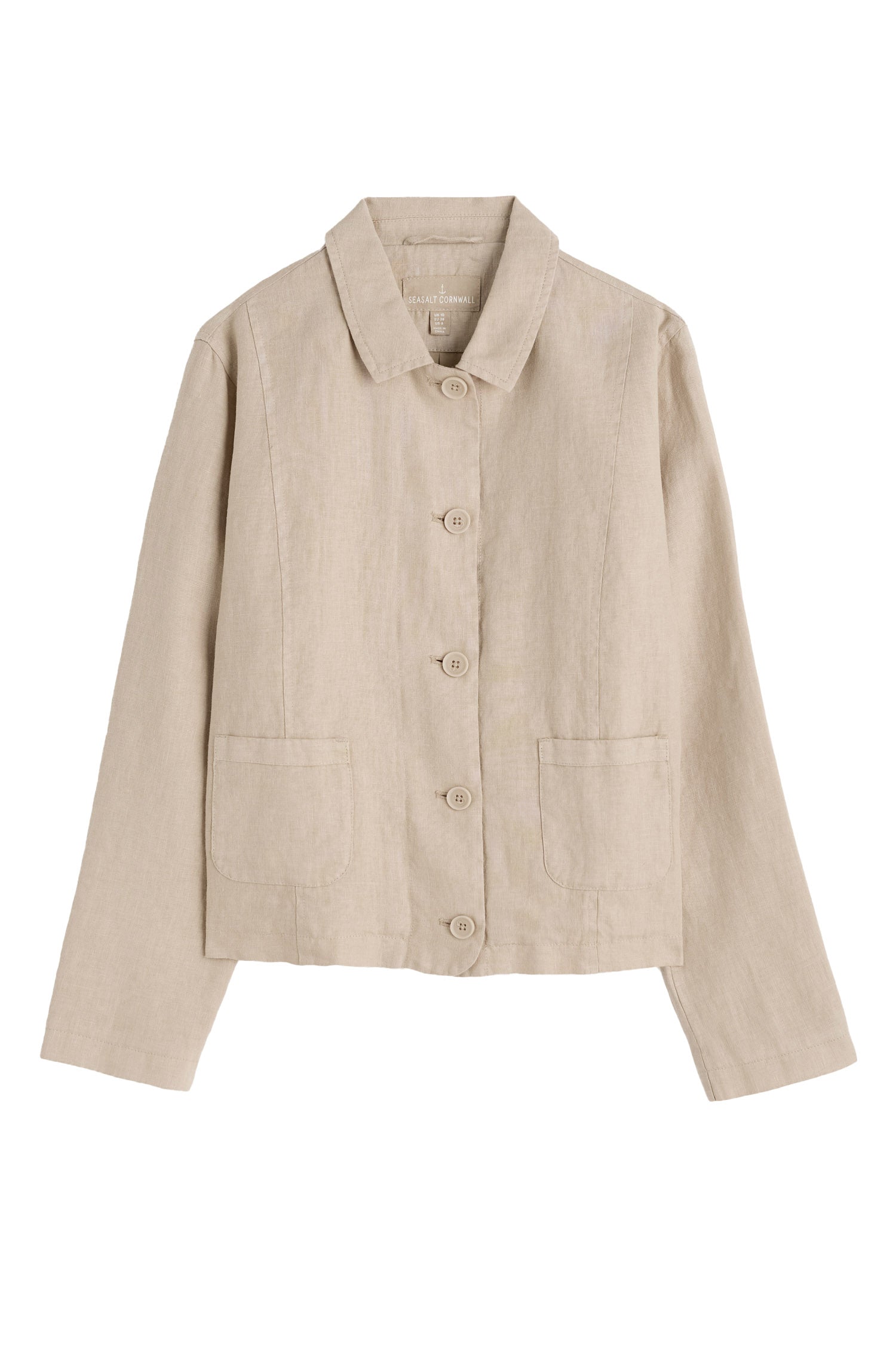 Seasalt Arame Linen Jacket - Whelk