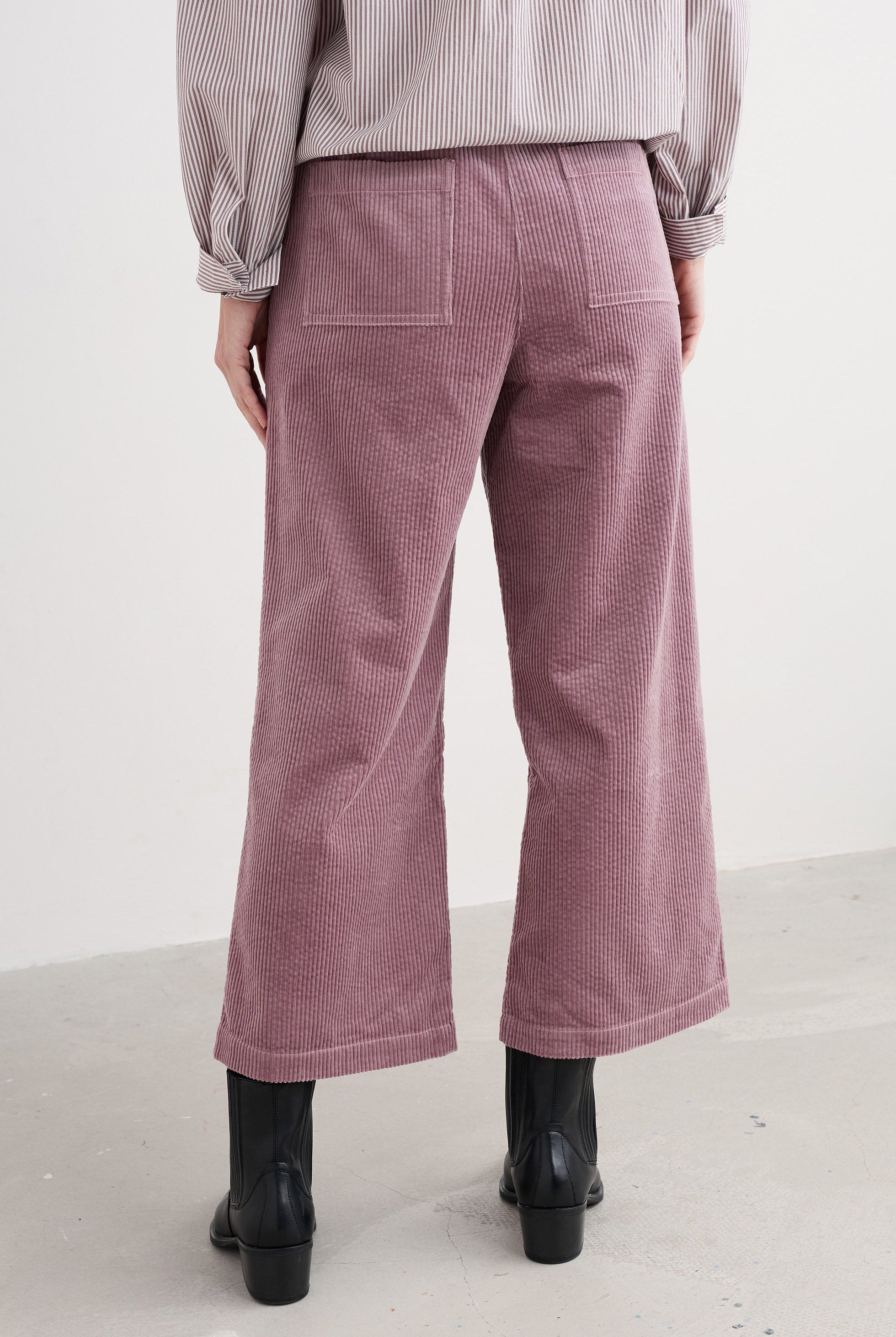 Seasalt Asphodel Cord Trousers - Elderberry