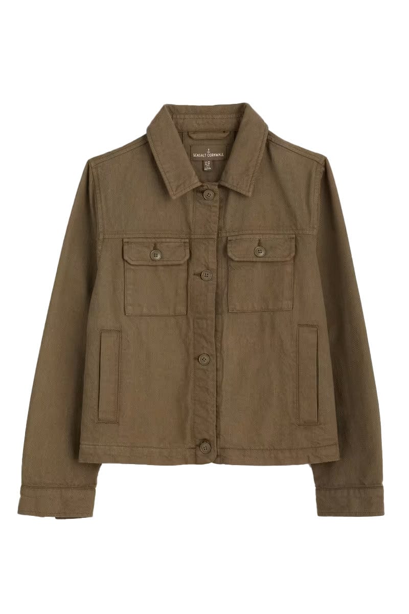 Seasalt Ballad Jacket - Dark Seagrass