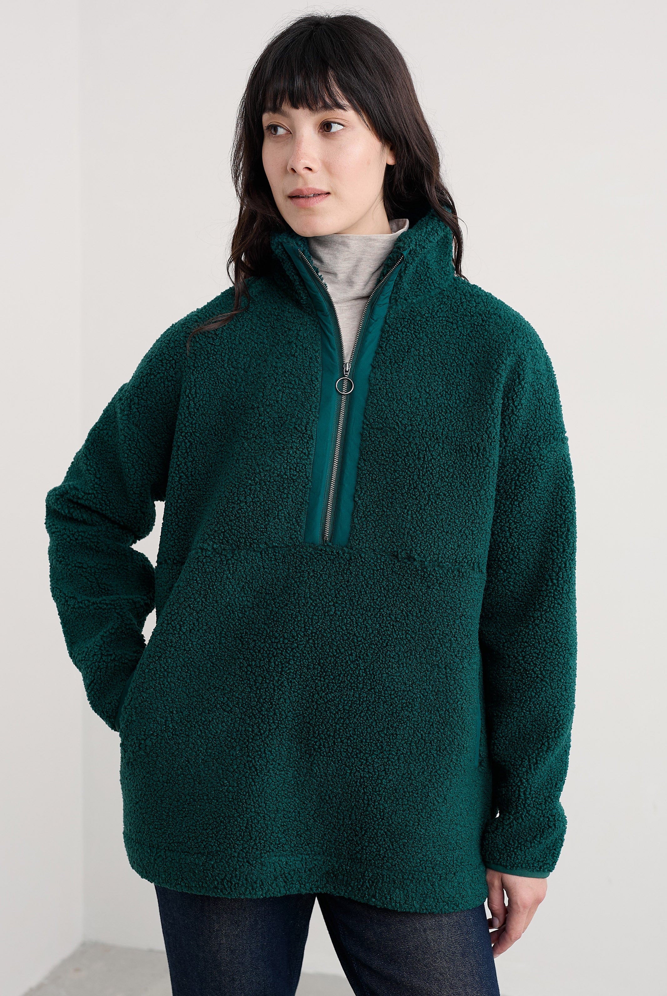 Seasalt Barnaloft Fleece - Verte