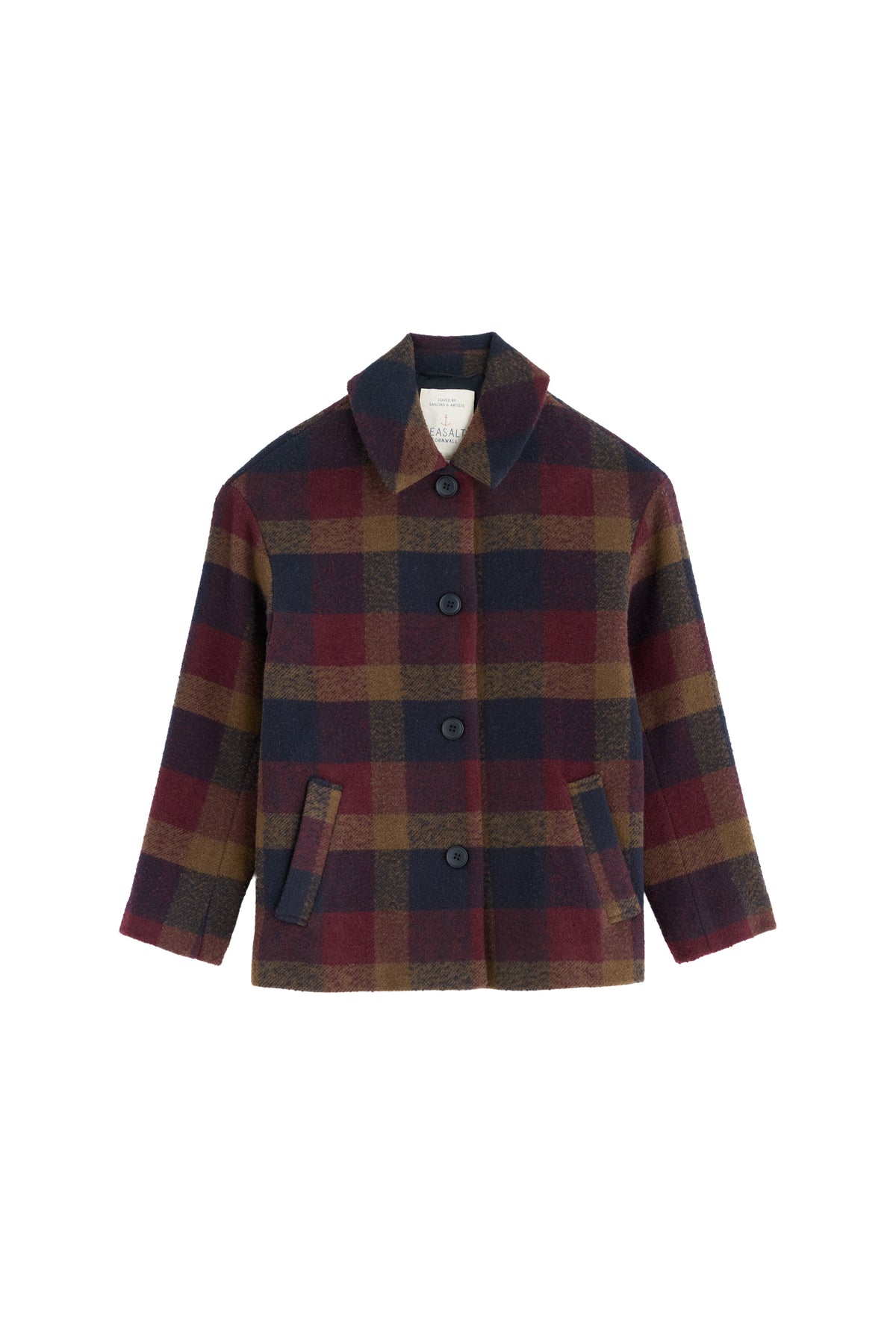 Seasalt Beamwind Coat - Hawkpit Inkwell