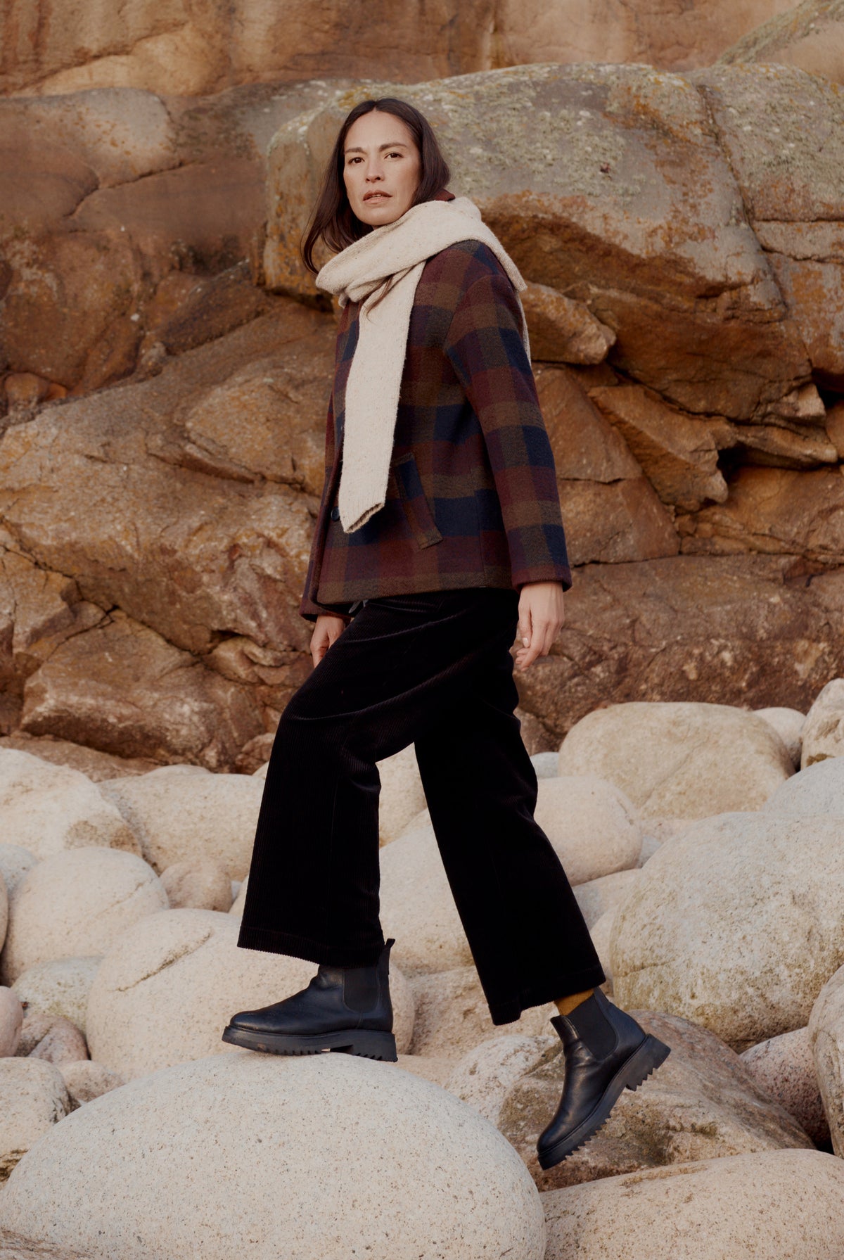 Seasalt Beamwind Coat - Hawkpit Inkwell