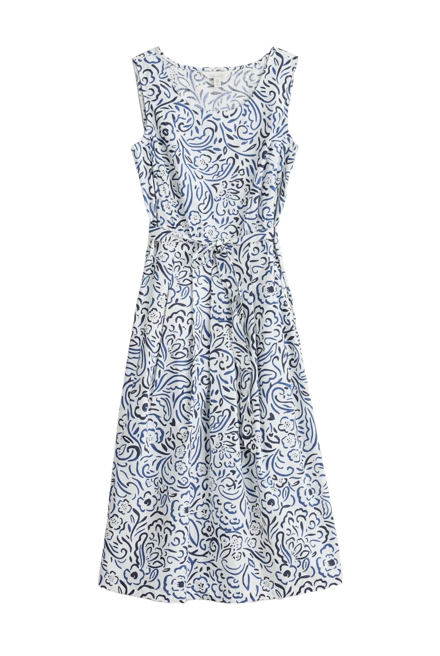 Seasalt Belle Dress - Foliage Doodle Chalk