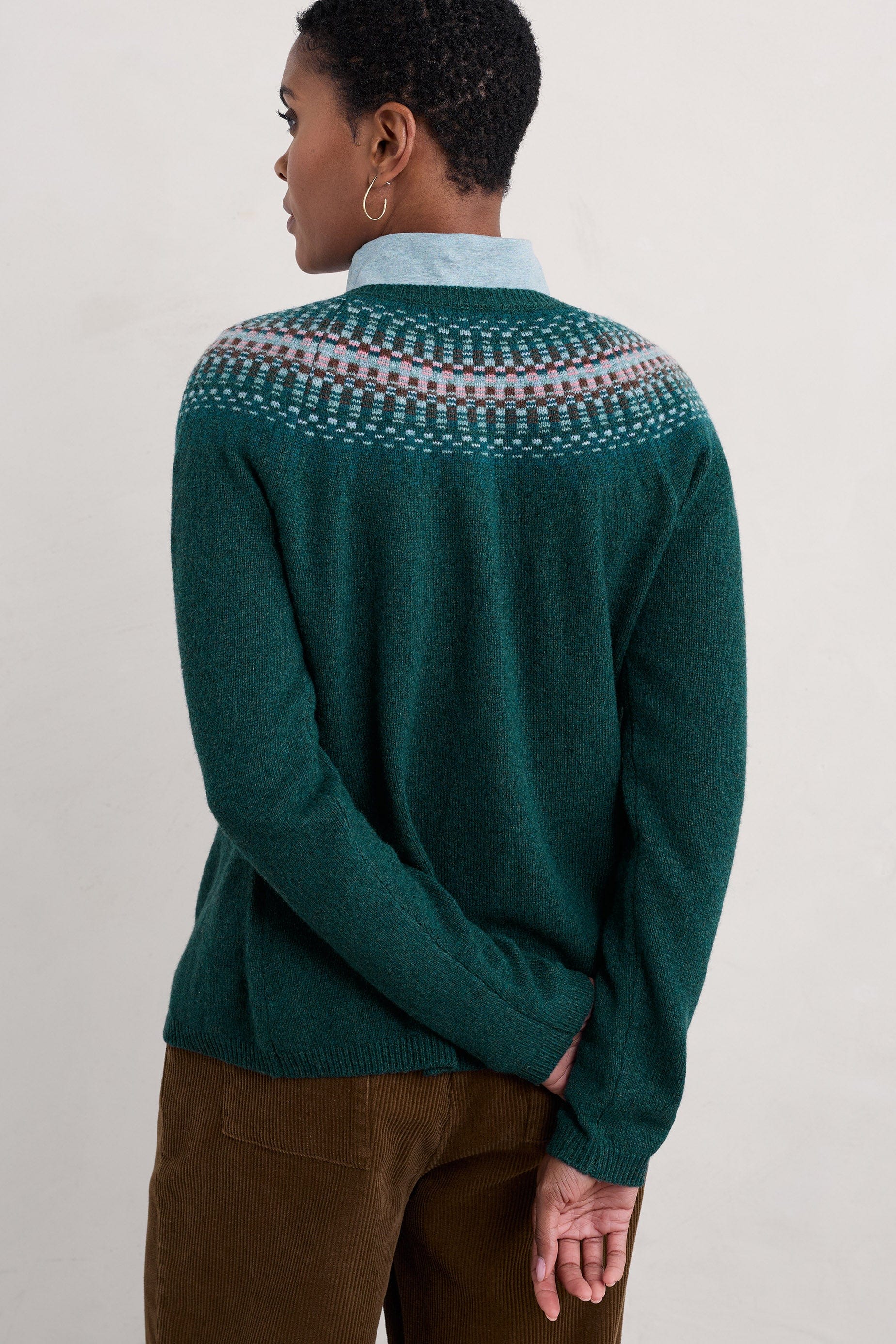 Seasalt Berlewen Cardigan - River Spring Loch Creek Multi