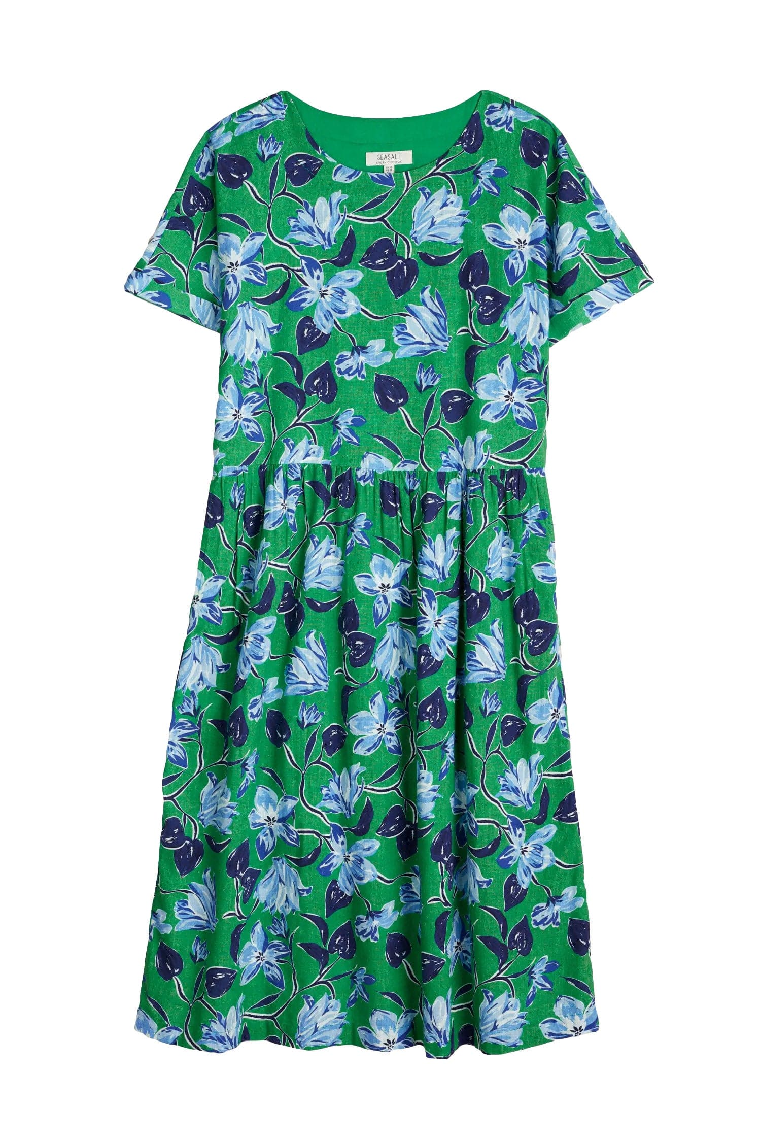 Seasalt Brouse Organic Cotton Dress - Cyclamen Island