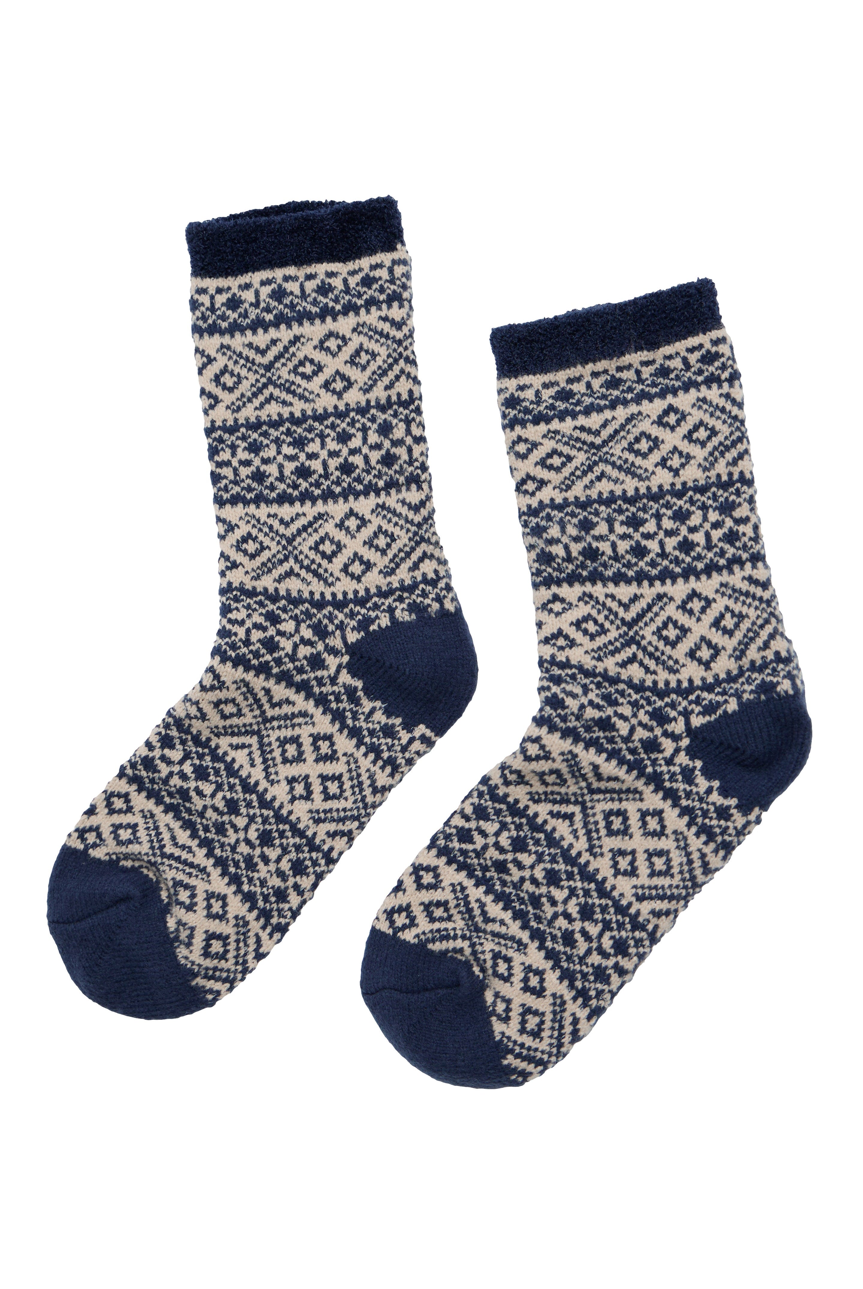 Seasalt Cabin Socks - Falling Flake Maritime B-AC31034_36559_OS