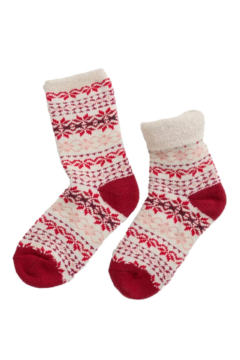 Seasalt Cabin Socks - Ripe Berry Dahlia B-AC35086_26803_OS