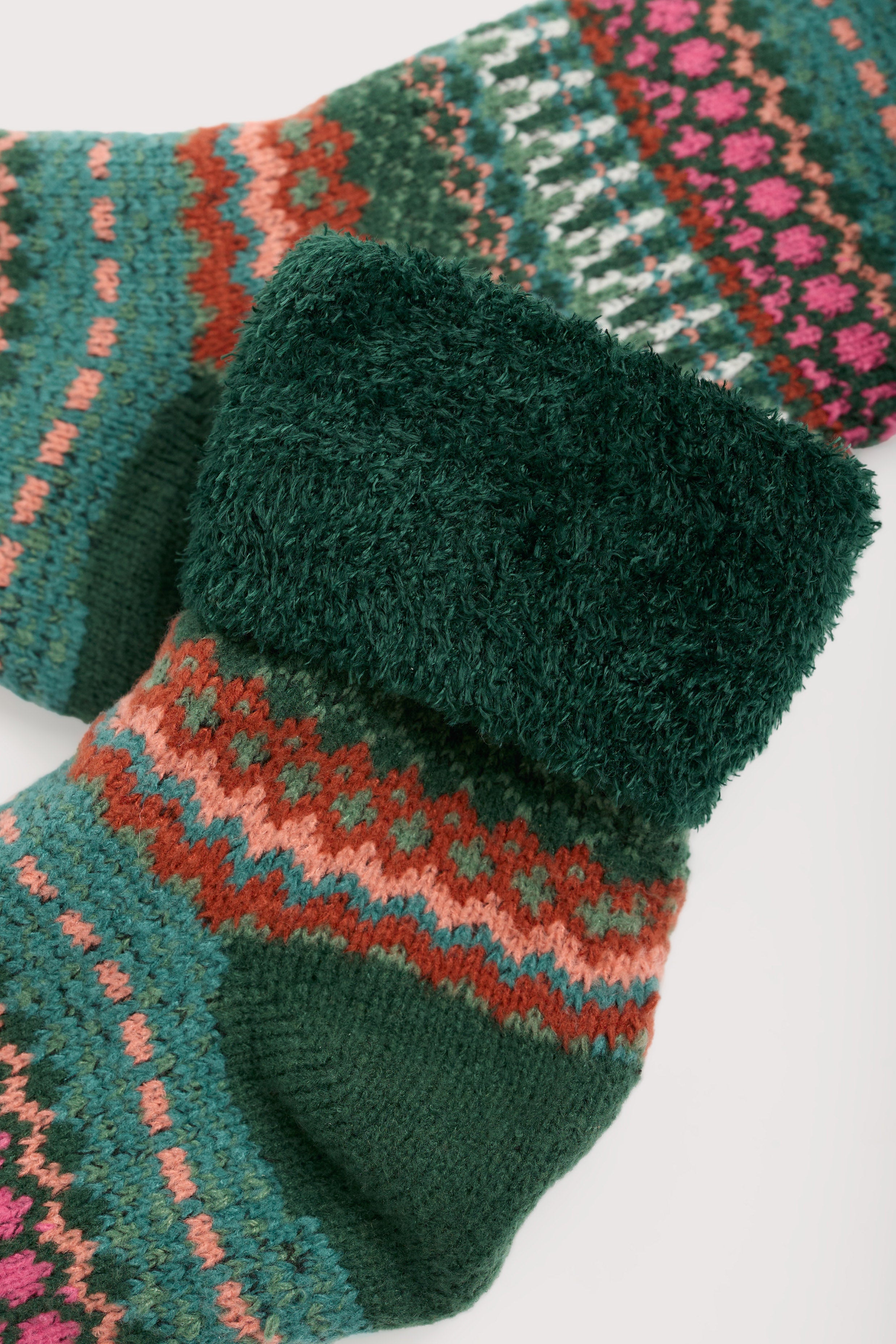 Seasalt Cabin Socks - Weaving Needle Dark Forage B-AC35086_36549_OS