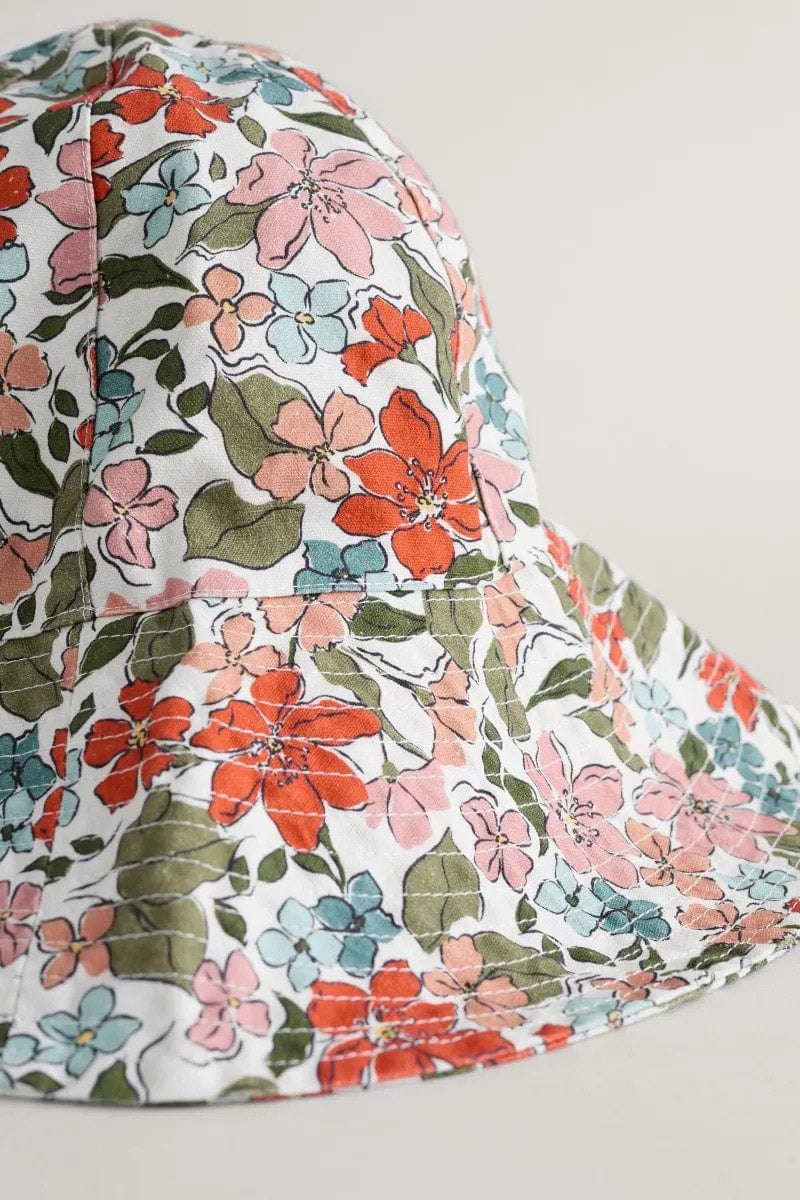Seasalt Celia Large Brimmed Sunhat - Anemone Vintage Chalk