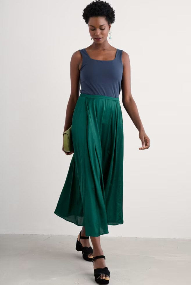 Seasalt Cloud Pass Organic Cotton Jersey Vest - Maritime