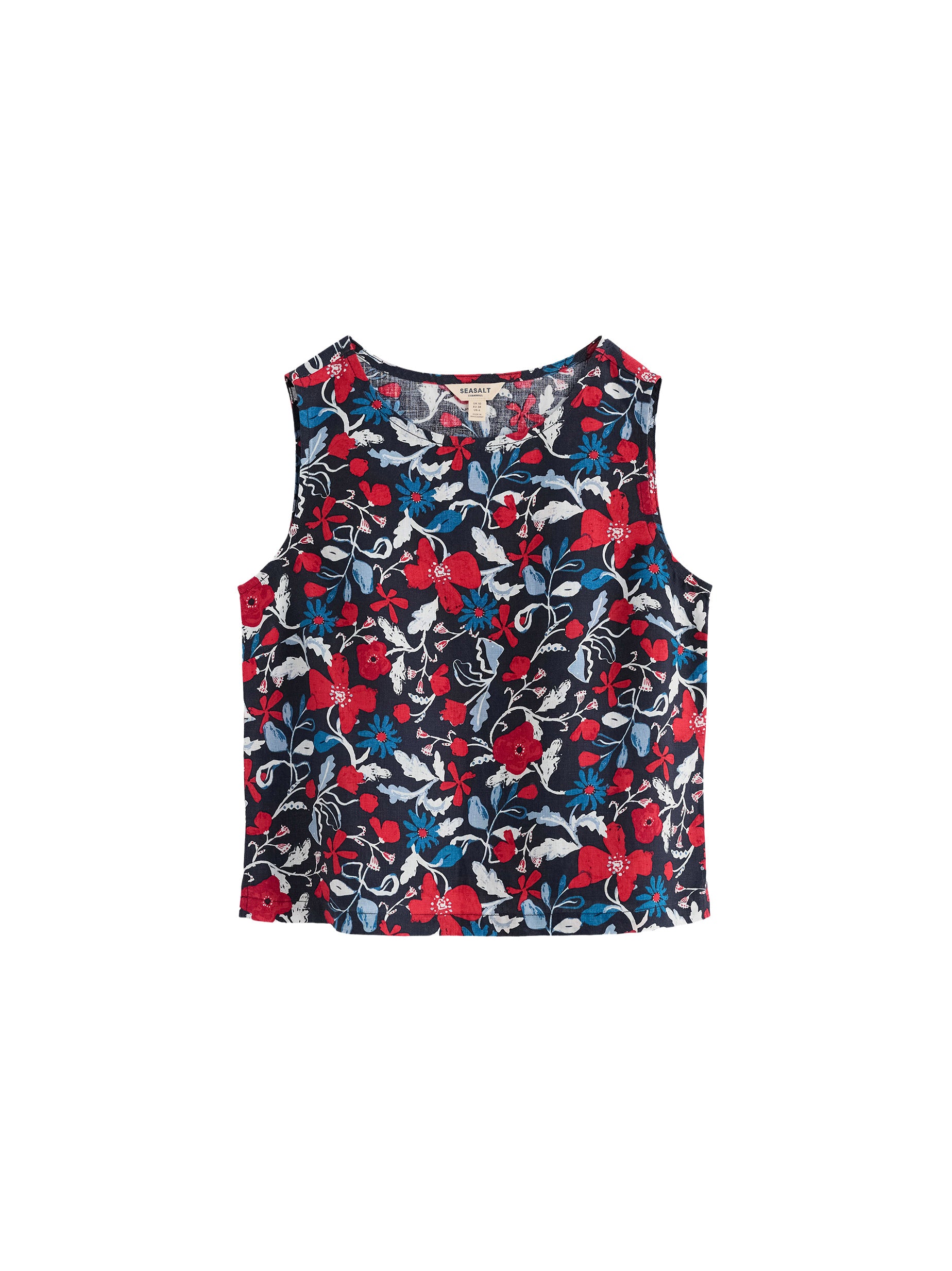 Seasalt Colour Study Sleeveless Top - Winding Meadow Maritime