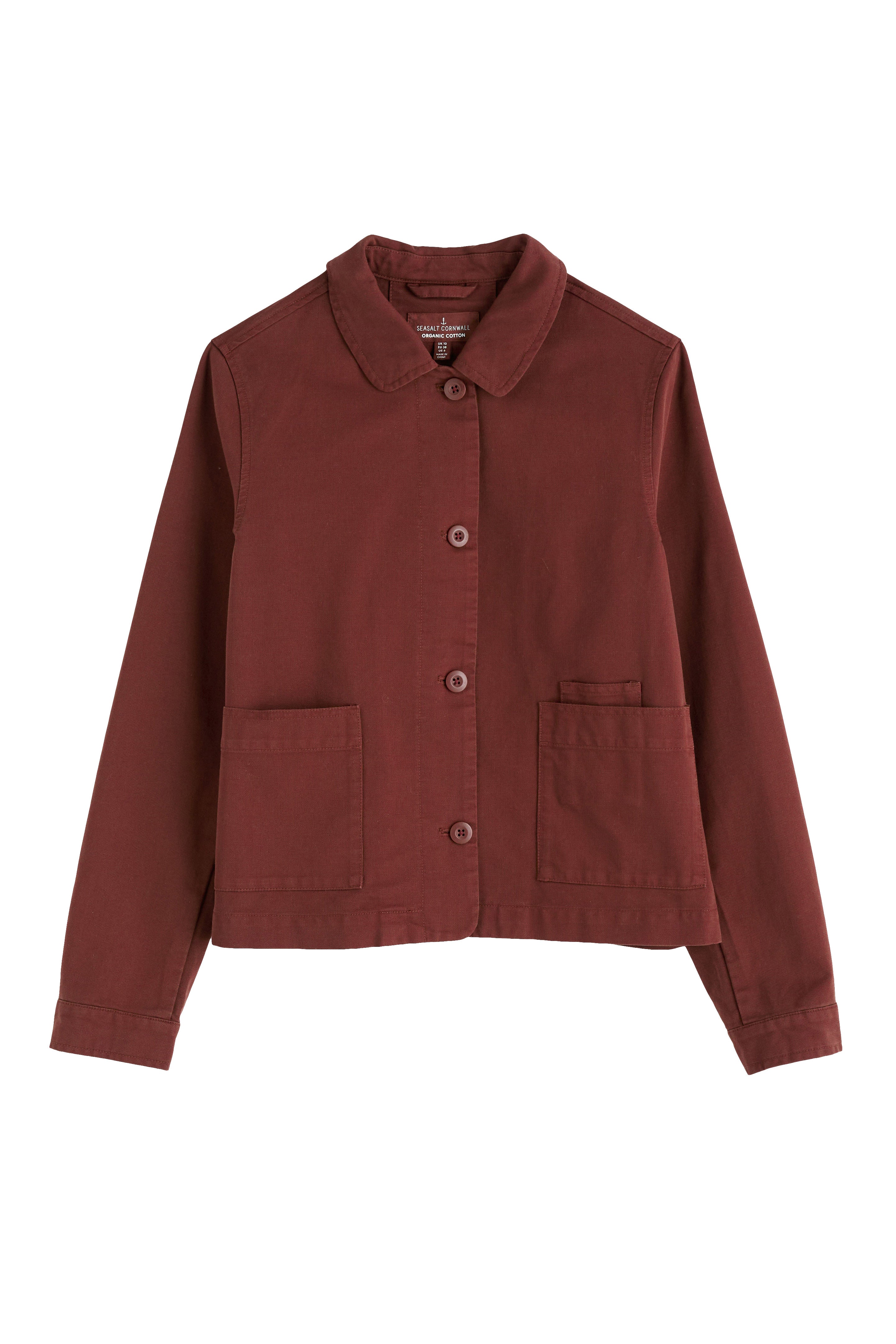 Seasalt Coombe Lane Cotton Jacket - Oakwood