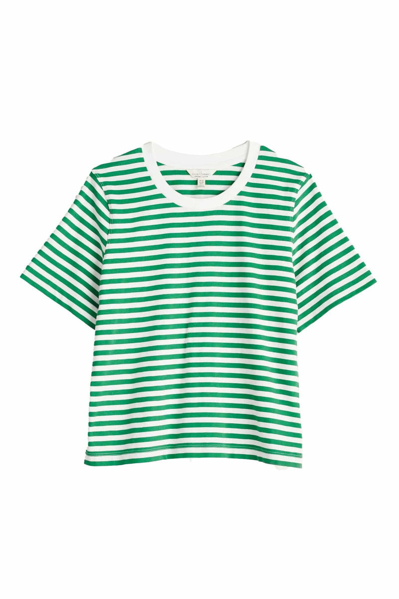 Sea Salt Stripe Knit T-shirt