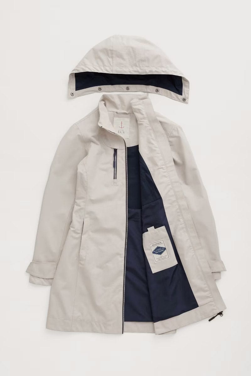 Seasalt Coverack Coat Waterproof - Driftwood