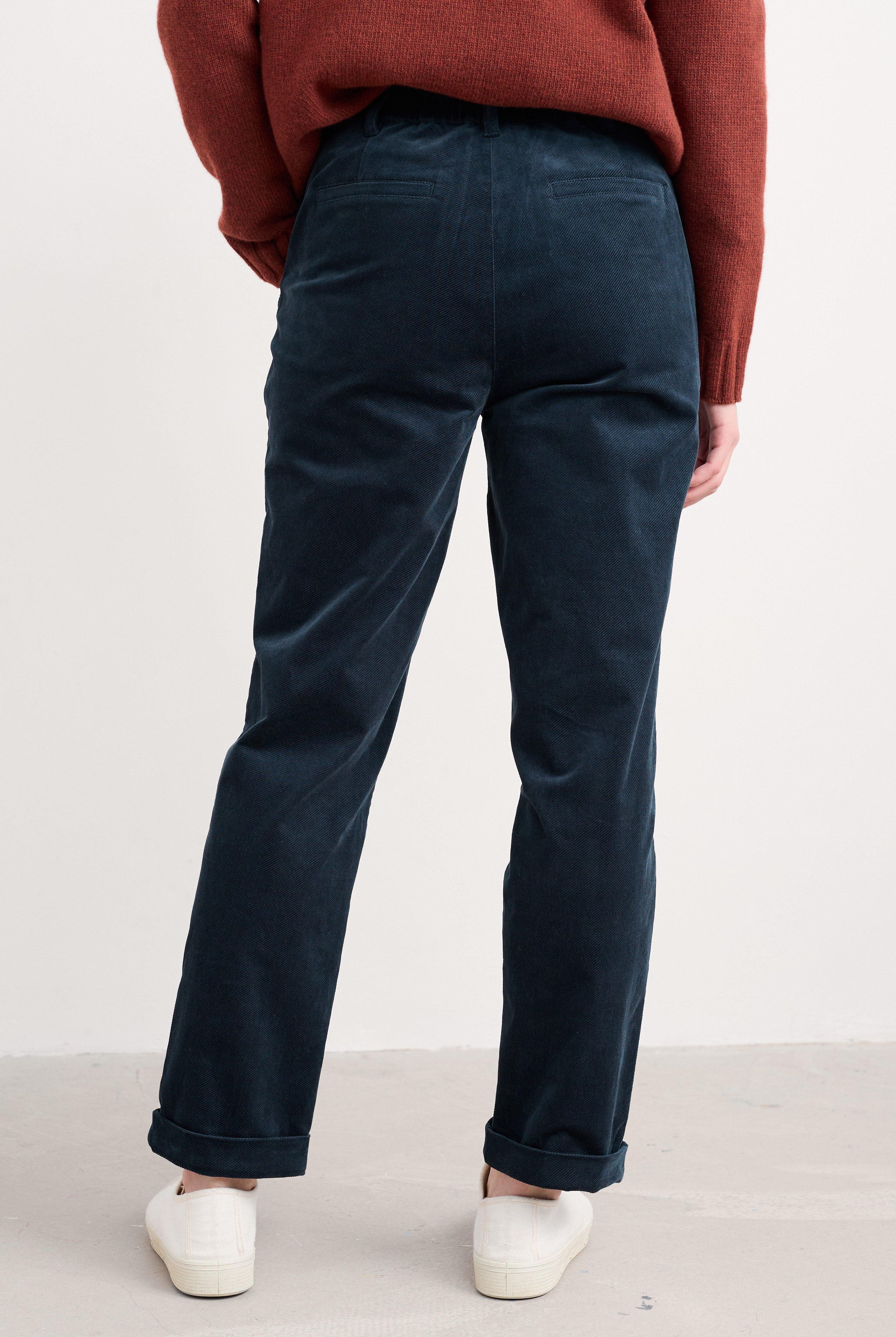Seasalt Crackington Tapered Trousers - Maritime