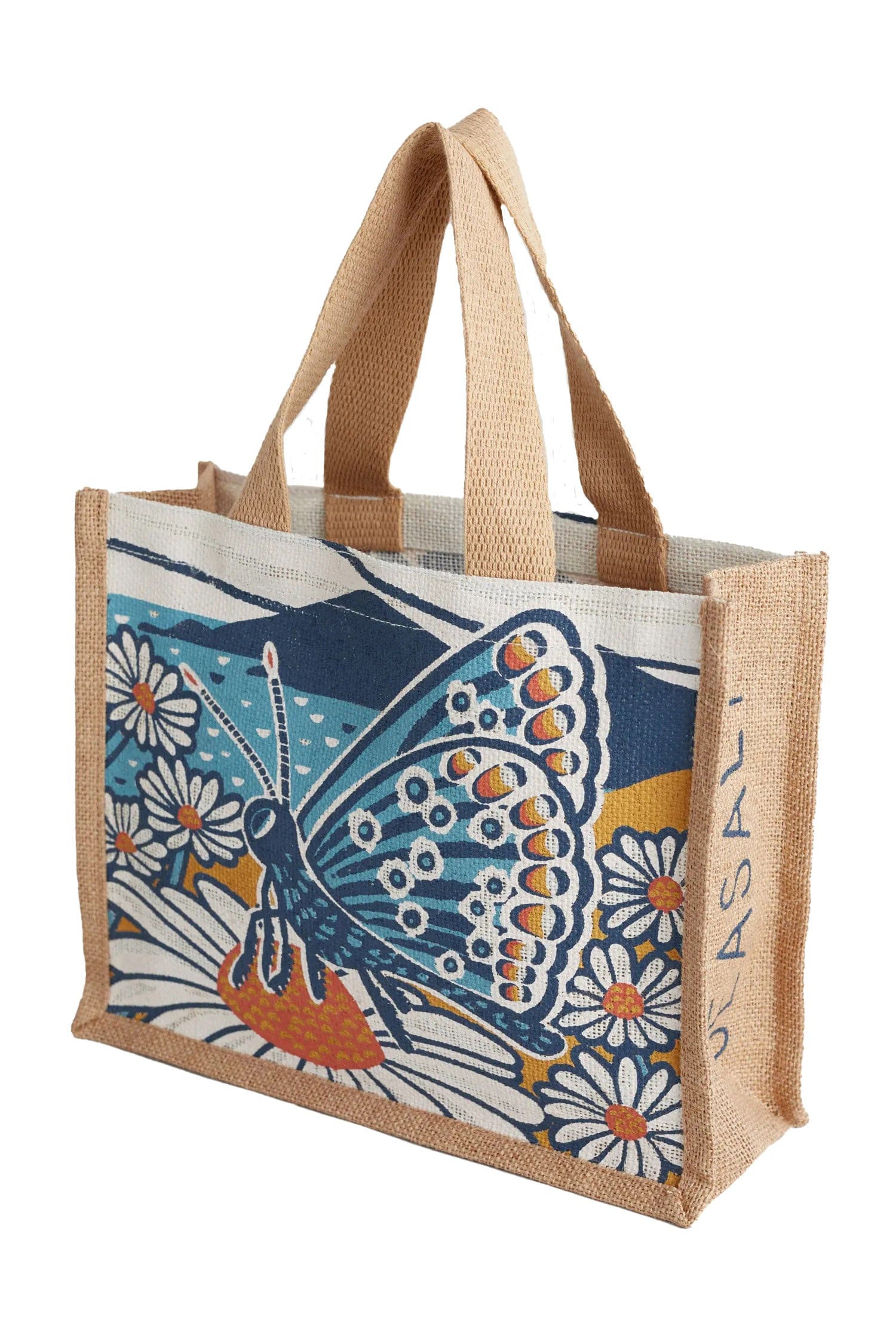 Seasalt Cute Jute - Blue Butterfly Watercress B-AC24933_31958_OS