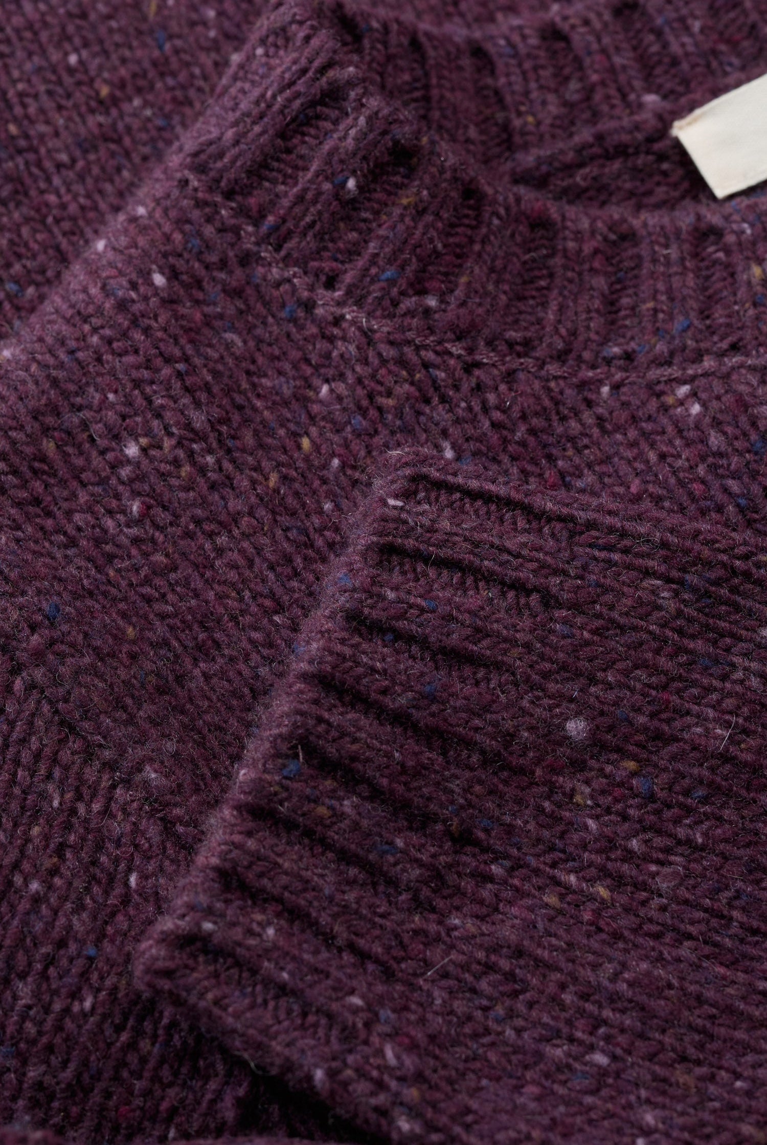 Seasalt Dawson Pick Merino Wool Blend Jumper - Grape B-WM38389_37128_18