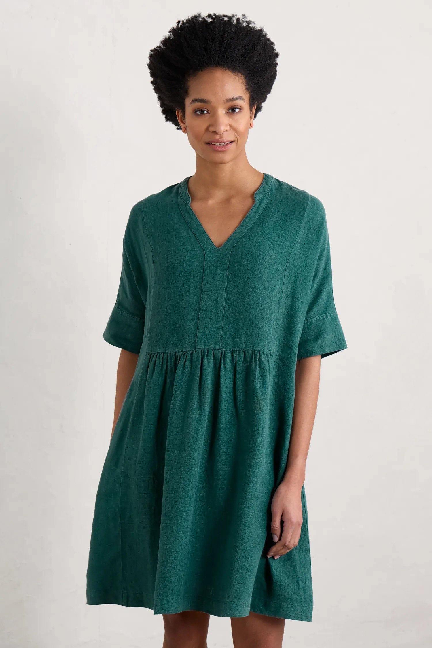 Seasalt Draw Kiln Dress - Dark Wreckage