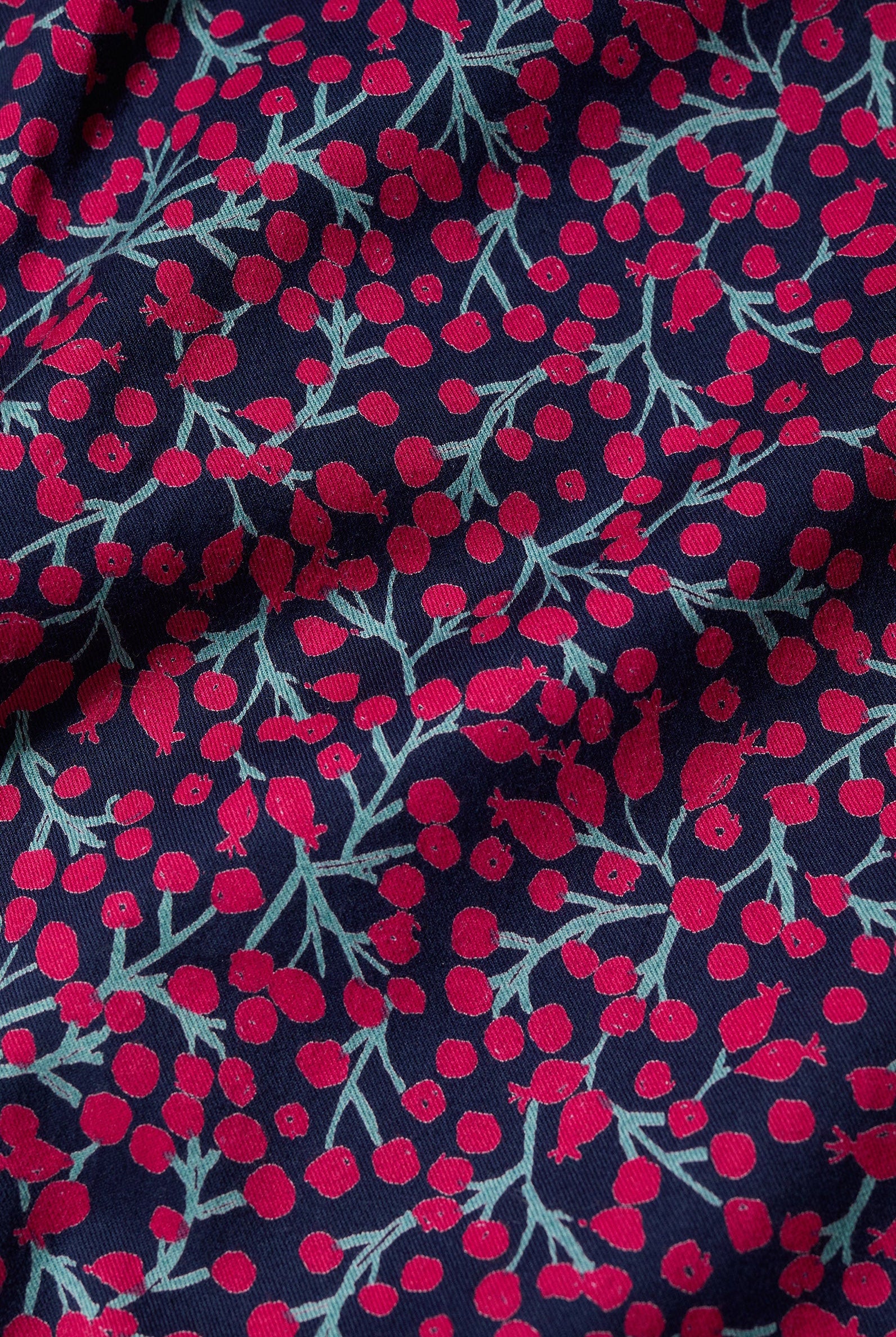 Seasalt Evening Path Pyjamas - Berry Branches Maritime