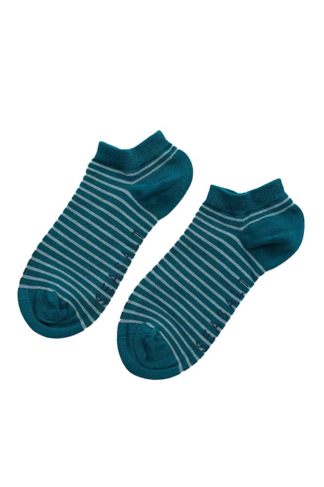 Seasalt Everyday Trainer Socks - Signwriting Lake B-AC35617_34781_OS