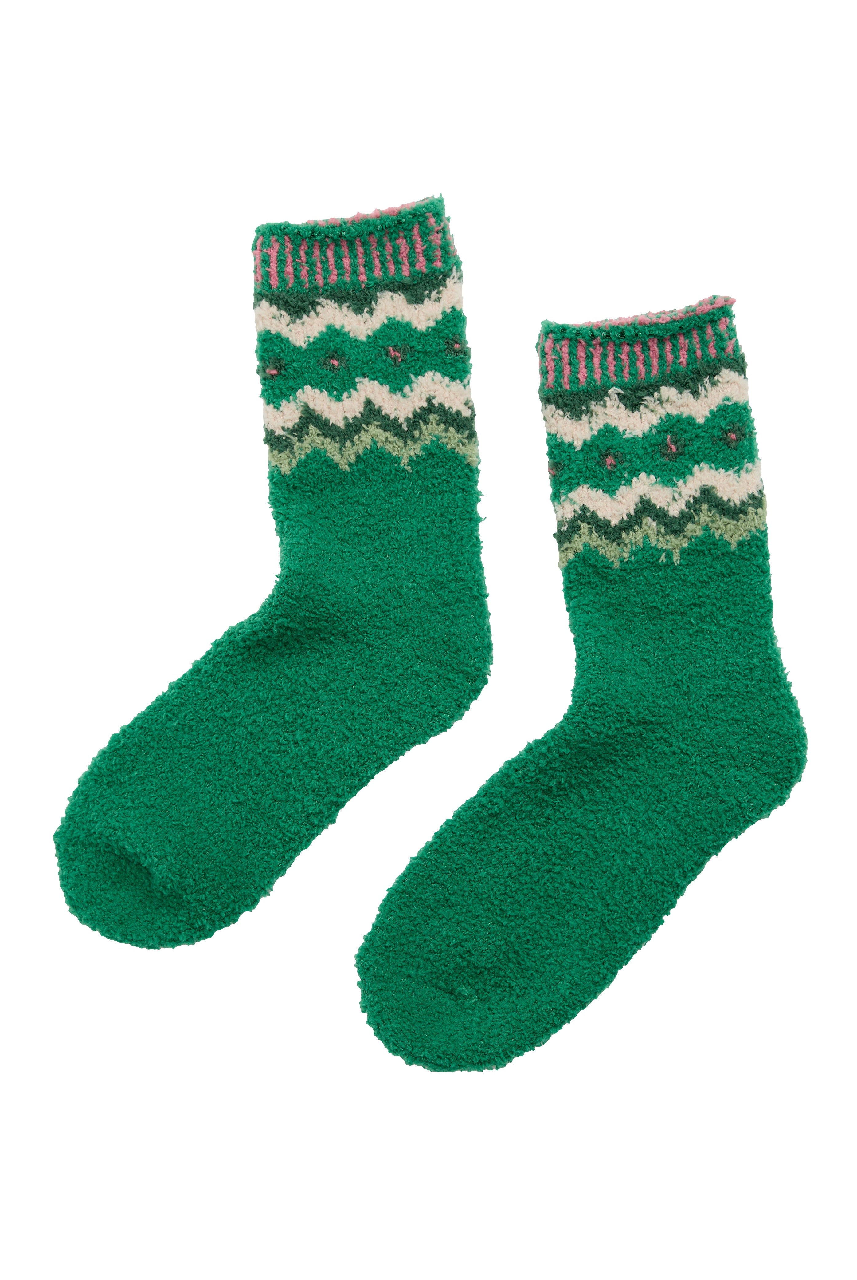 Seasalt Fluffies Socks Short - Gladdy Glade B-AC36857_36568_OS