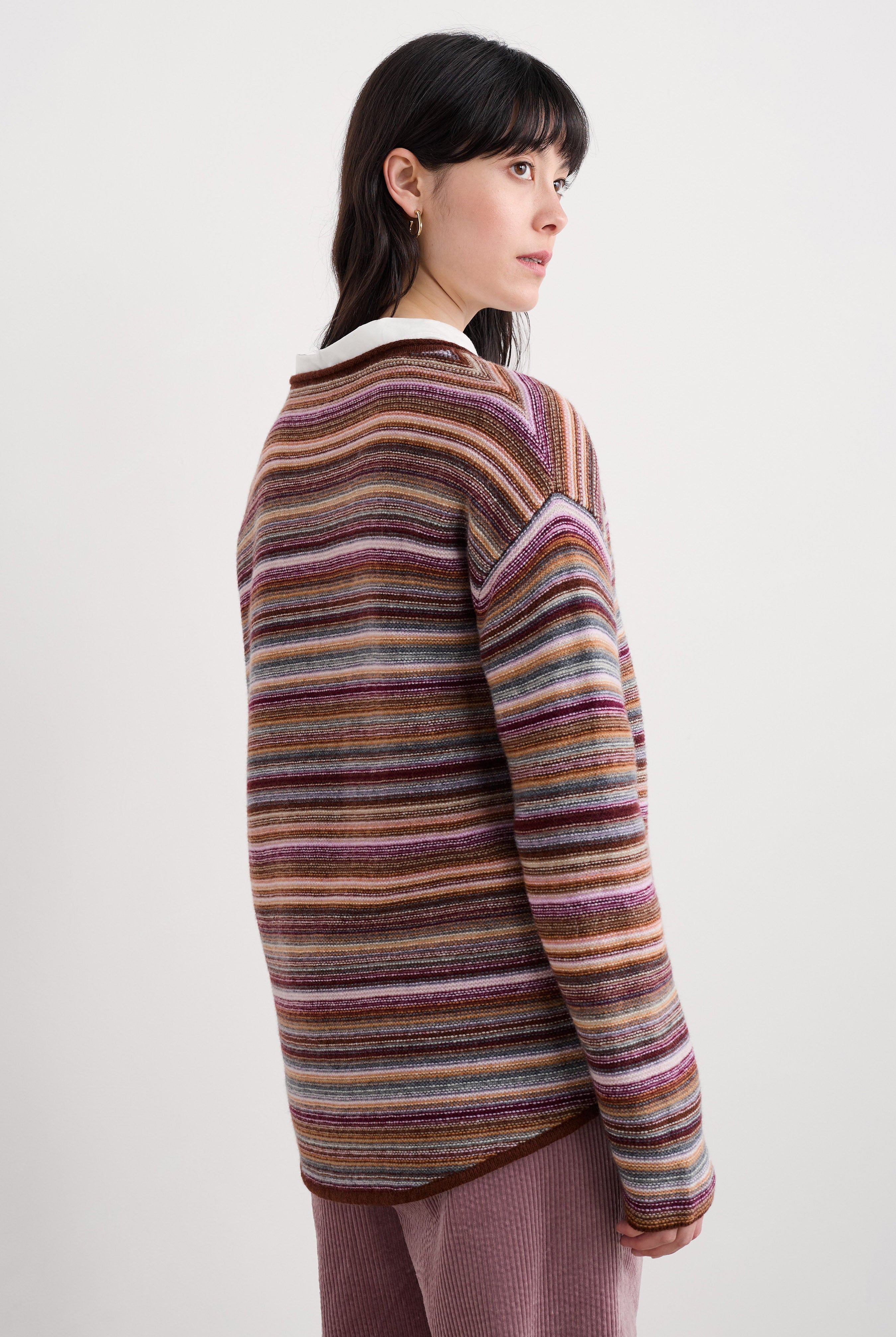 Seasalt Fruity Jumper II - Ripple Marks Cocoa Multi