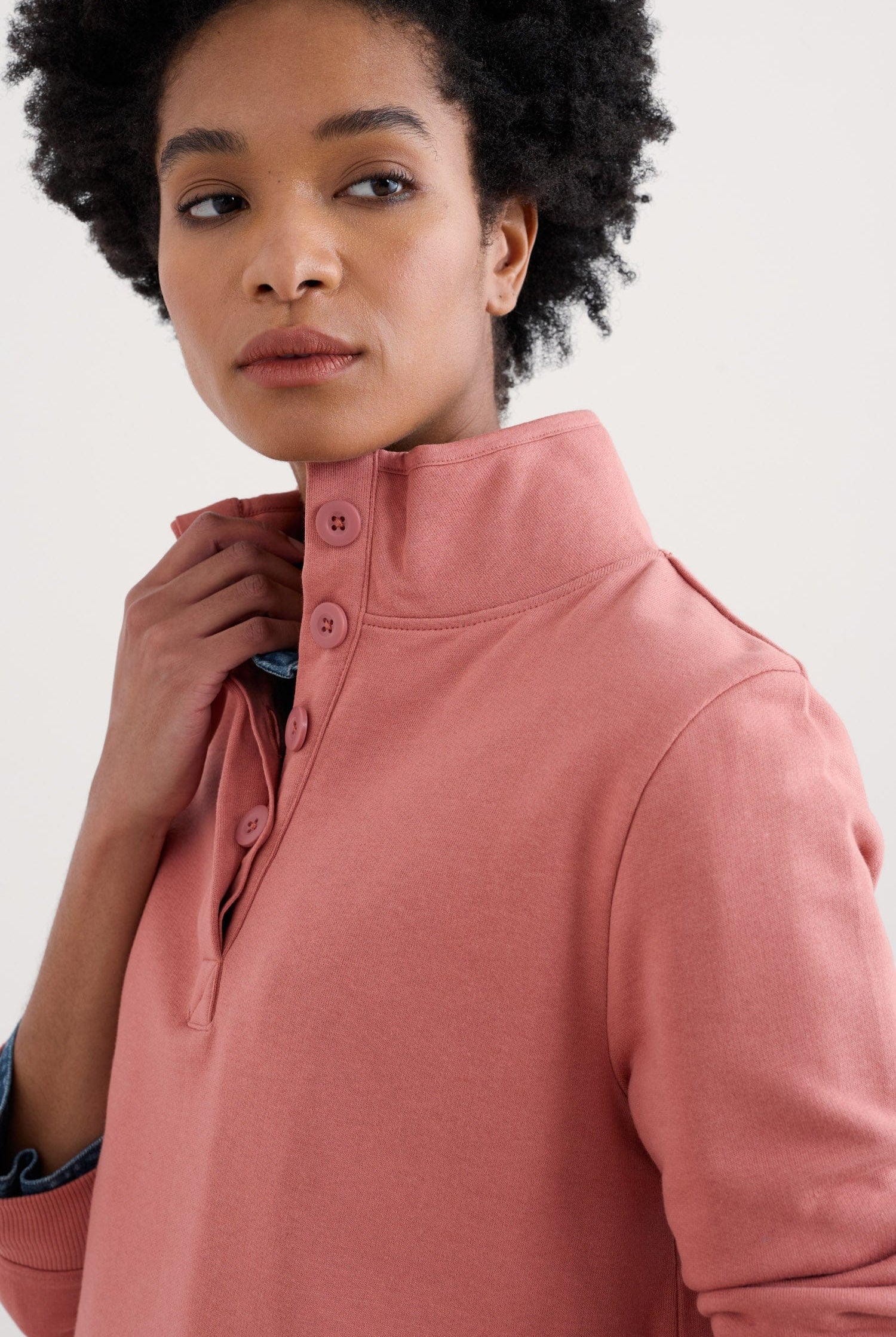Seasalt Greenshank Jersey Sweatshirt - Rose Dew