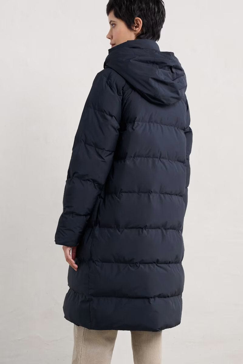Seasalt Holywell Bay Waterproof Coat - Inkwell