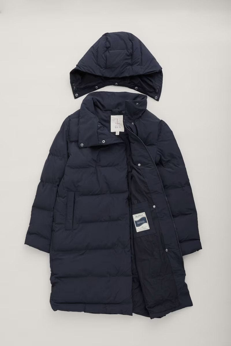 Seasalt Holywell Bay Waterproof Coat - Inkwell