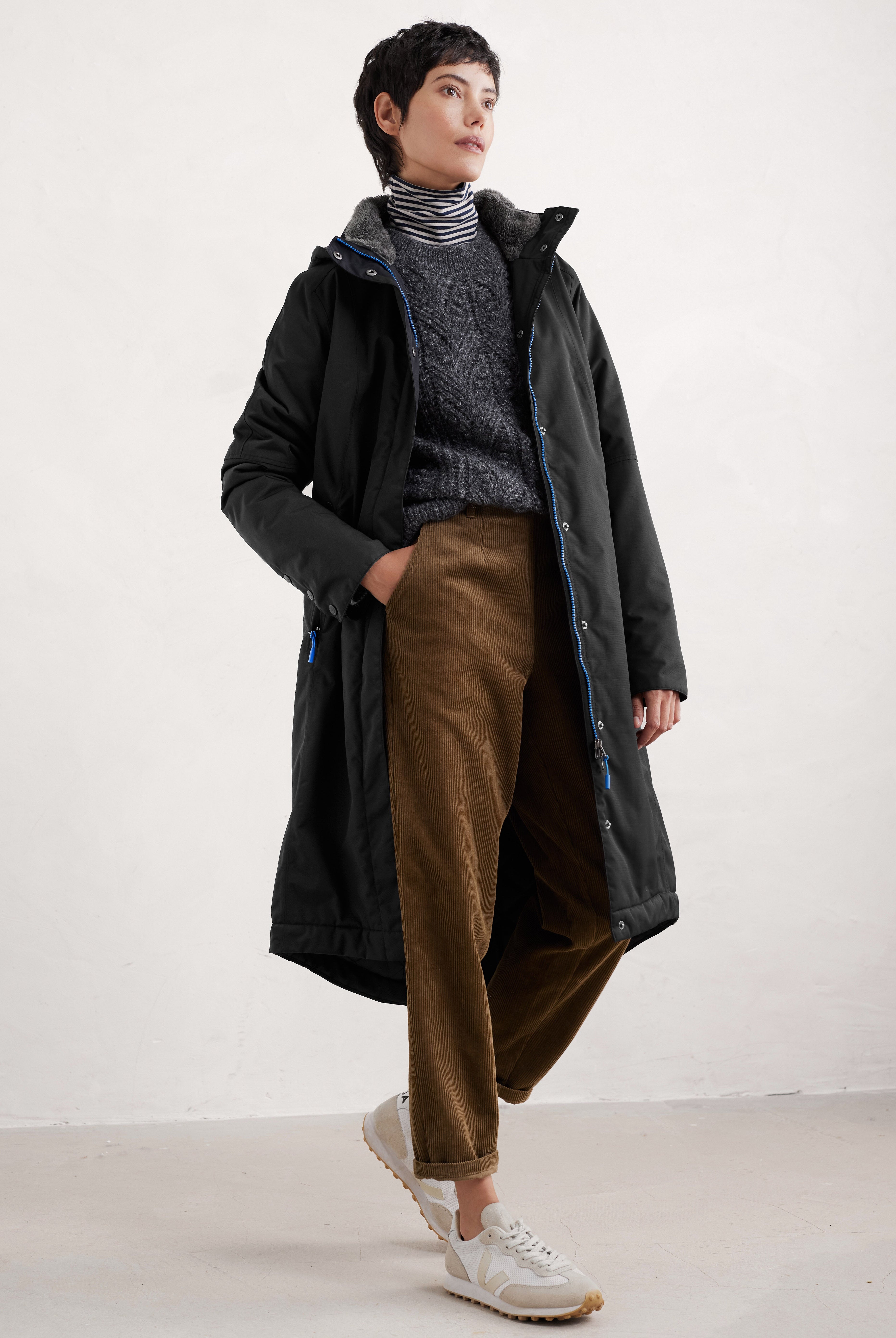 Seasalt Janelle Waterproof Coat - Black