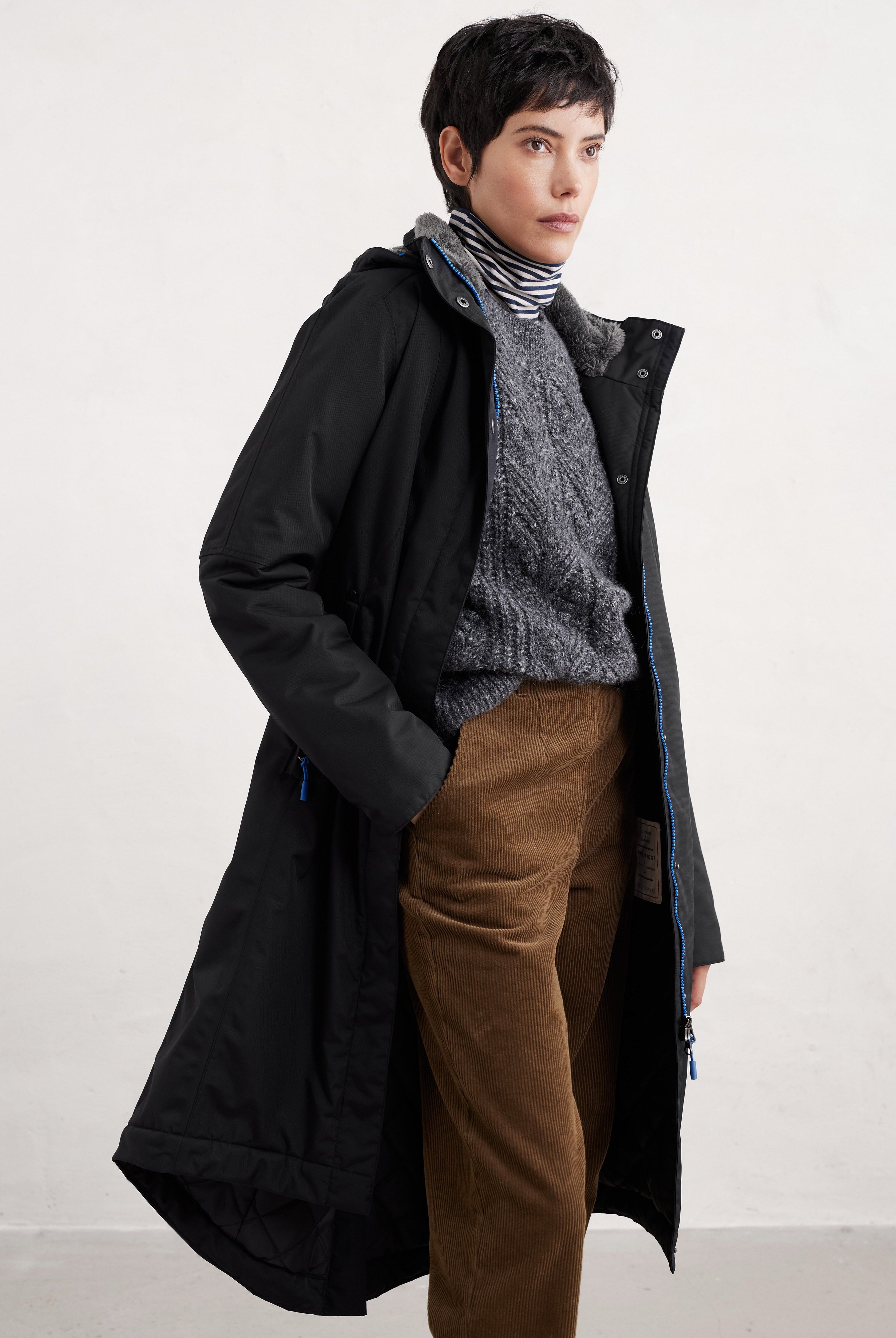 Seasalt Janelle Waterproof Coat - Black