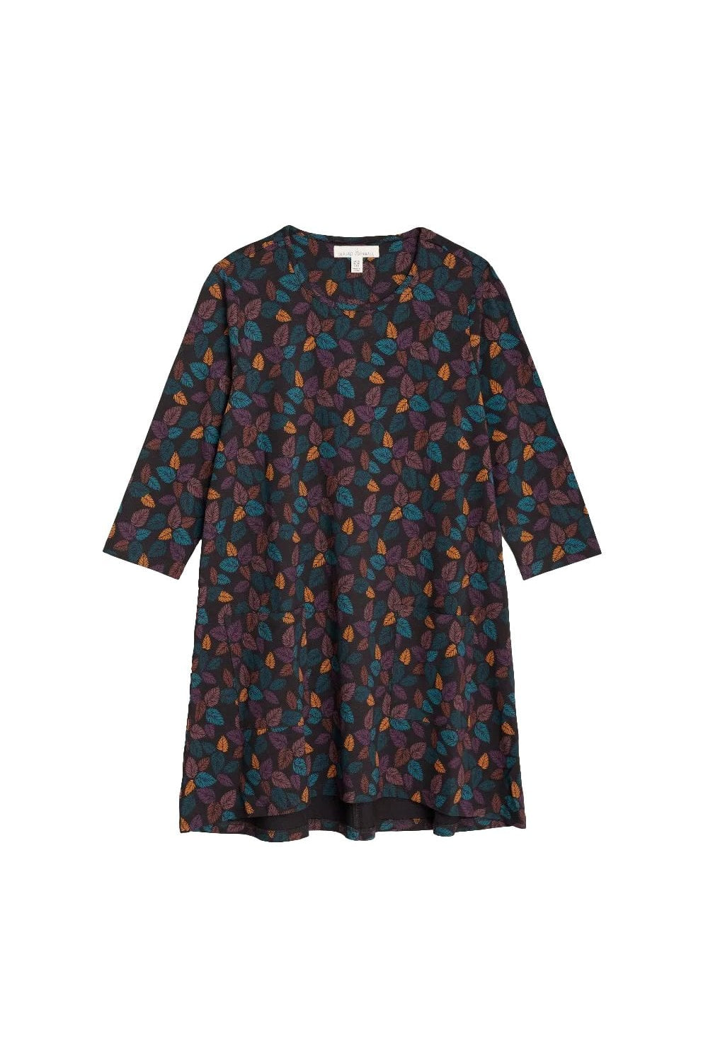 Seasalt Killiow Tunic - Slate Leaves Onyx