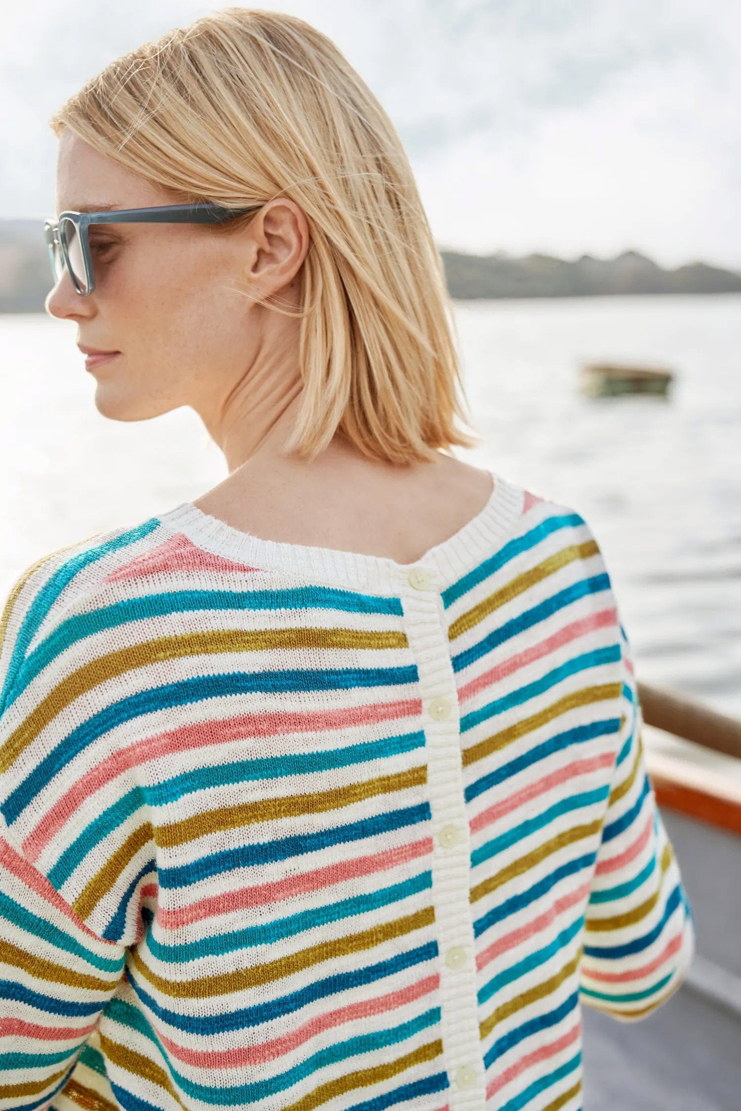 Seasalt Knavock Jumper - Mini Cornish Helford Multi