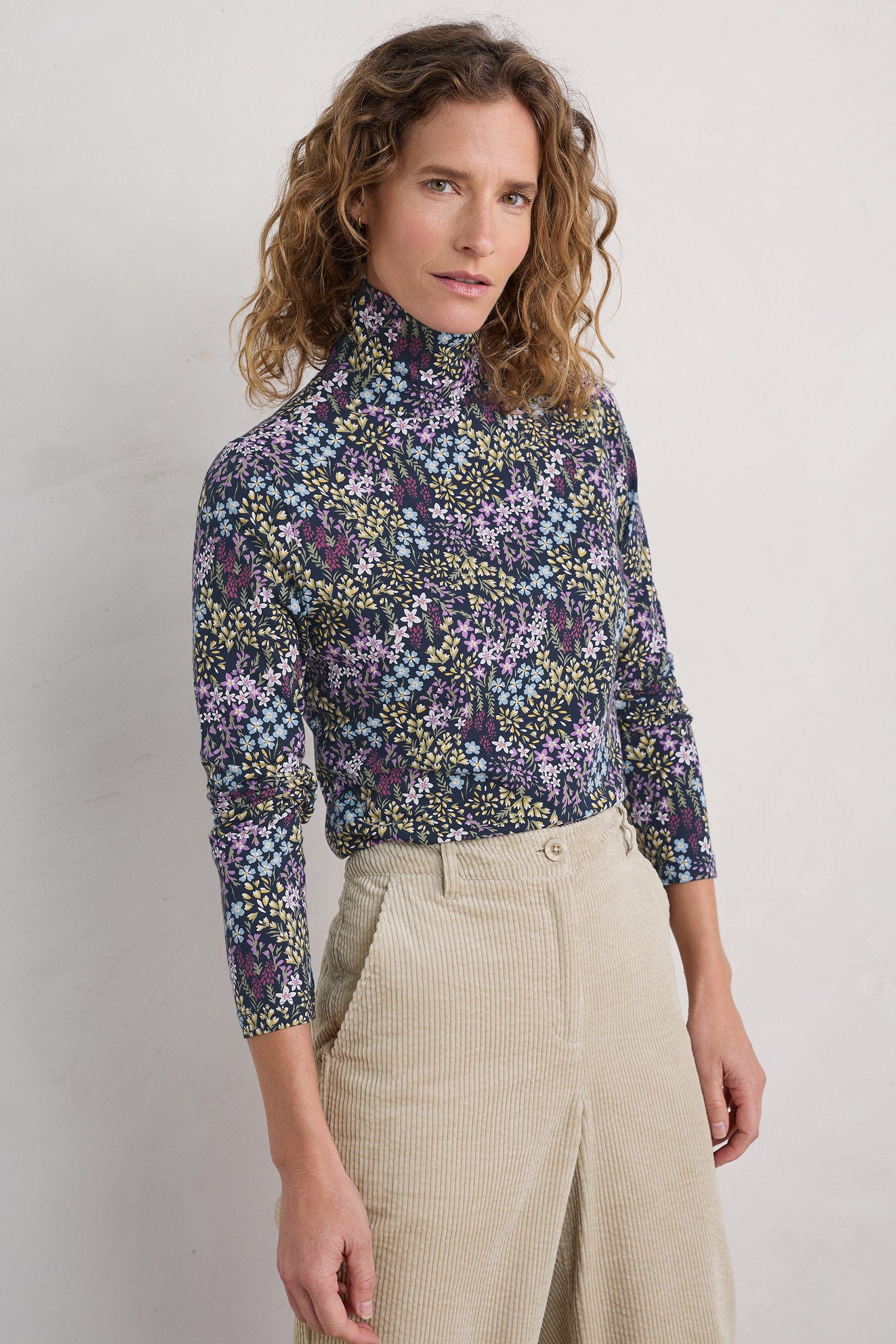 Seasalt Landing Top - Heather Moor Maritime