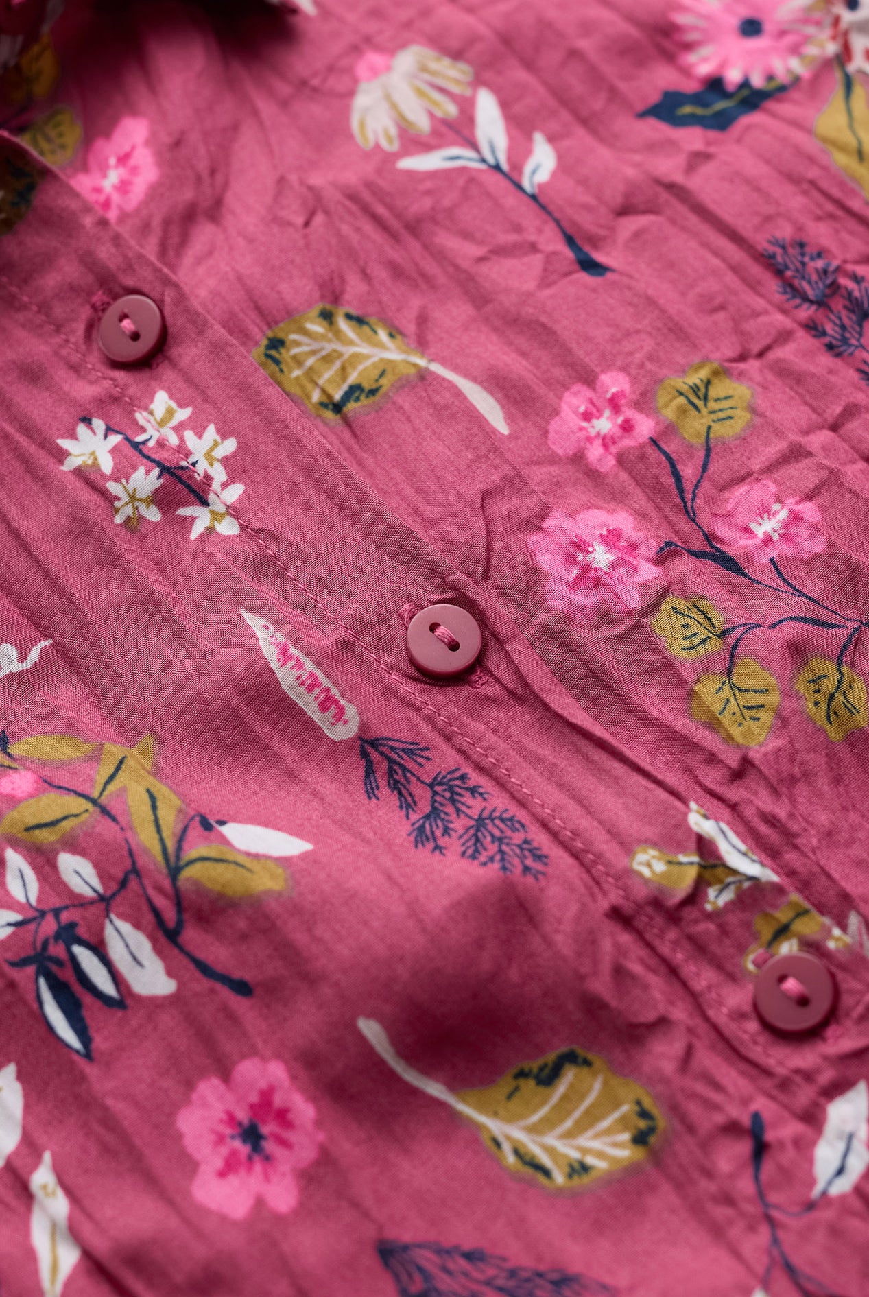 Seasalt Larissa Shirt - Flora Study Rosa