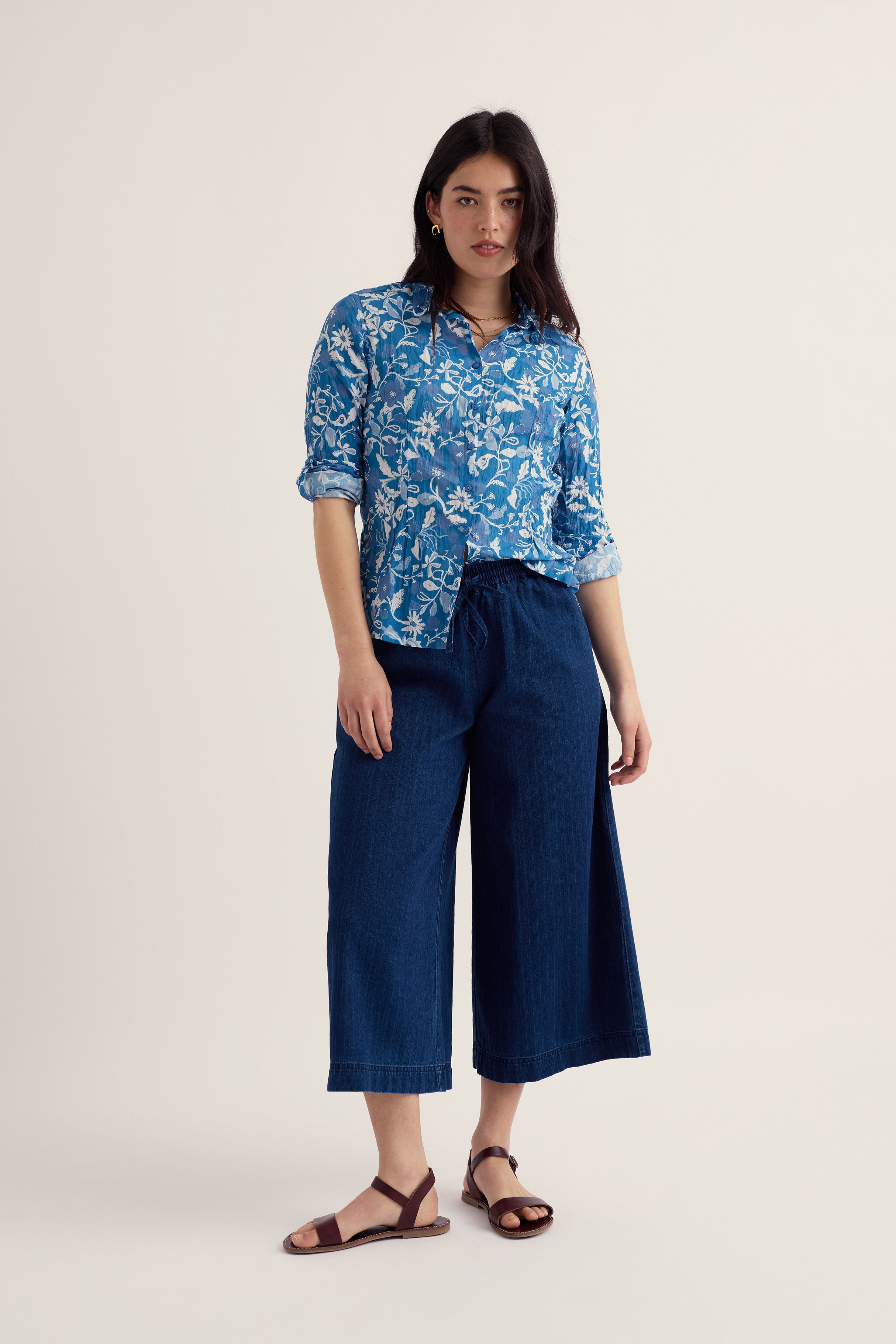 Seasalt Larissa Shirt - Winding Meadow Sailboats