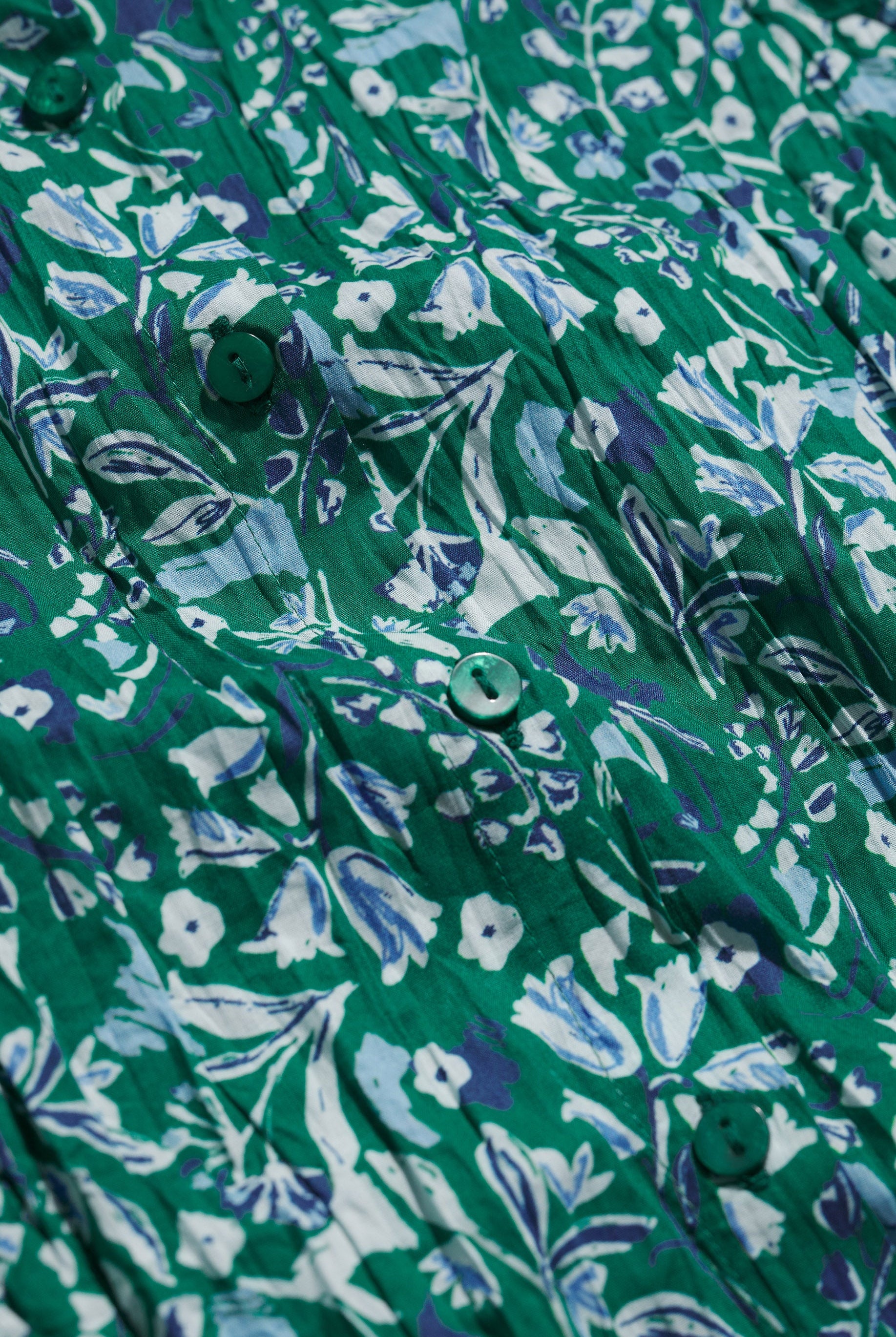 Seasalt Larissa Shirt - Woodland Floral Dark Stem