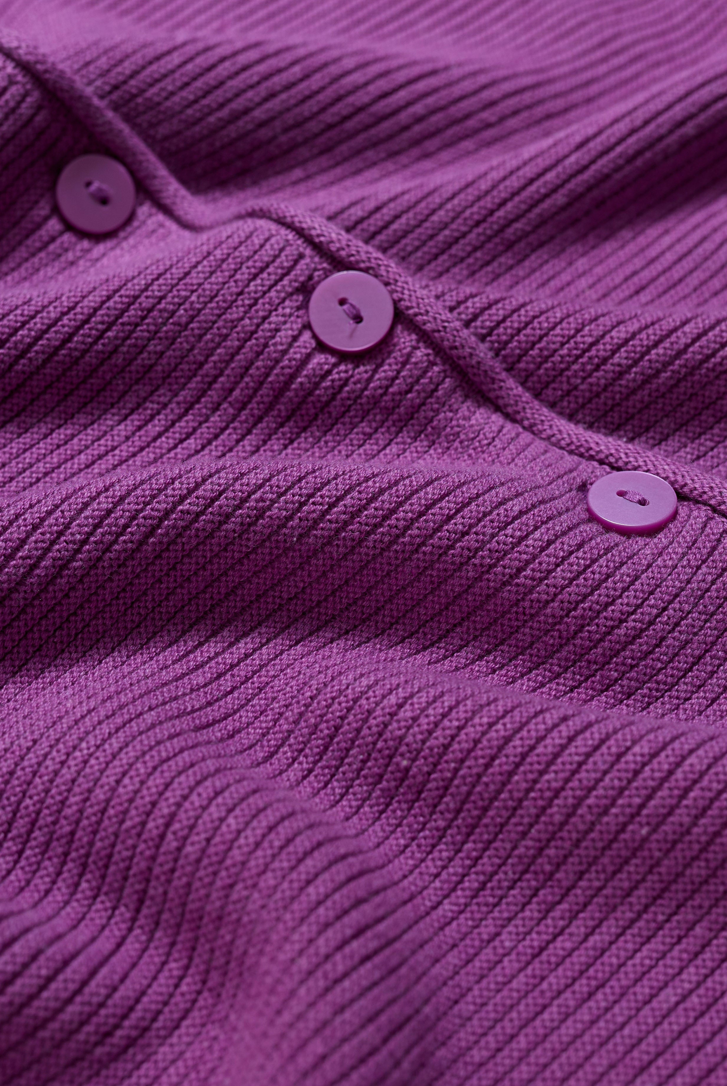 Seasalt Makers Cotton Cardigan - Bright Orchid