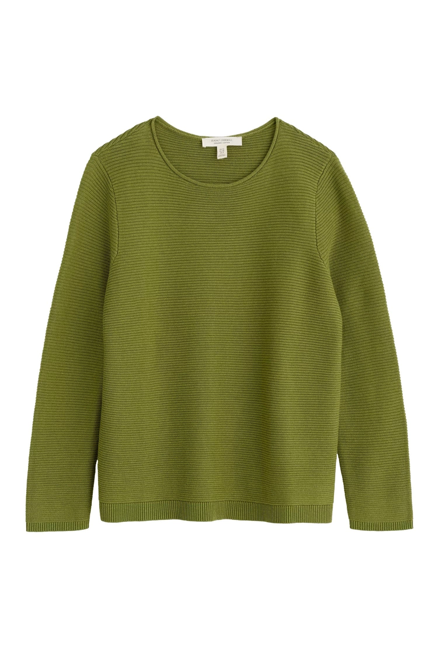 Seasalt Makers Cotton Jumper - Dark Citron