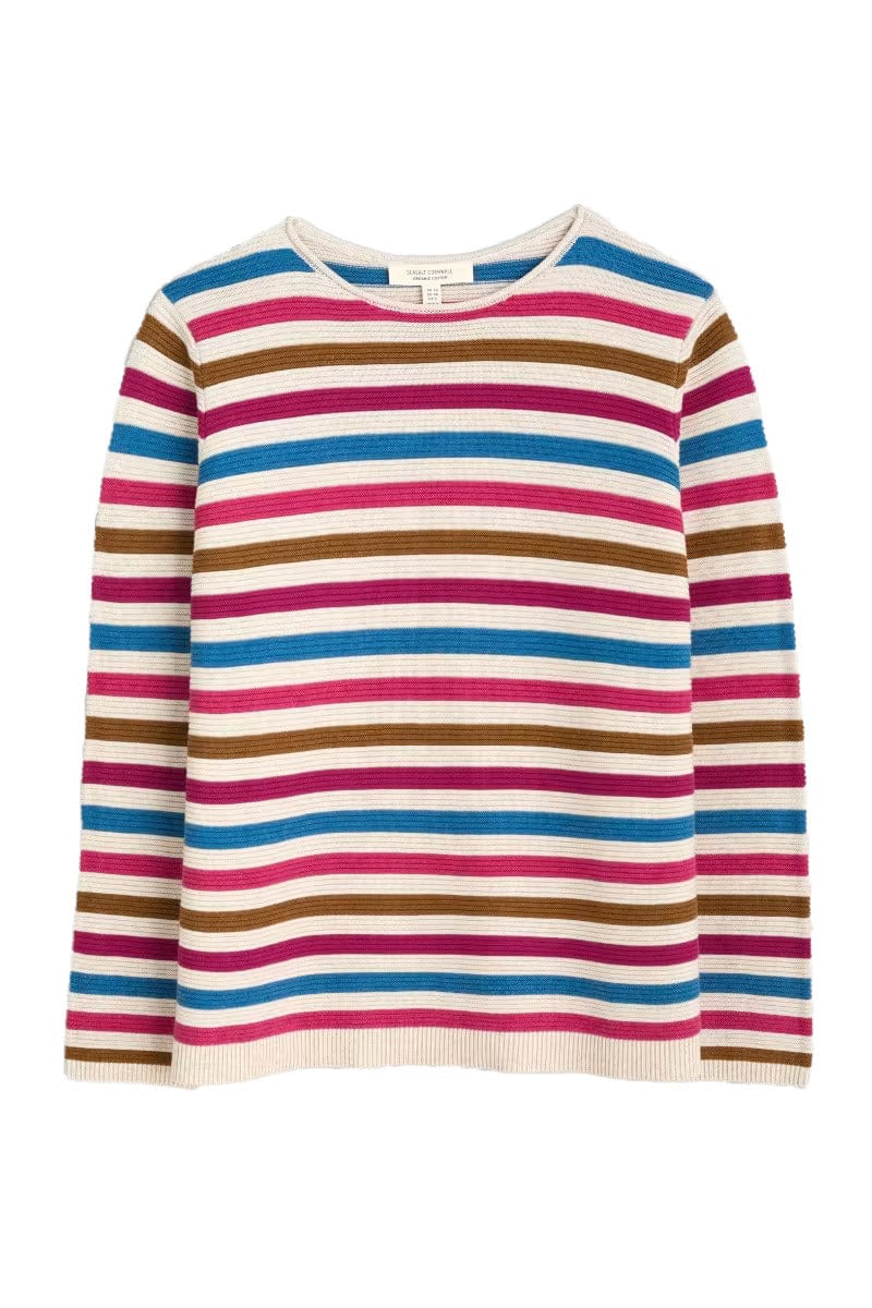 Seasalt Makers Cotton Jumper - Mini Cornish Chalk Charm Mix