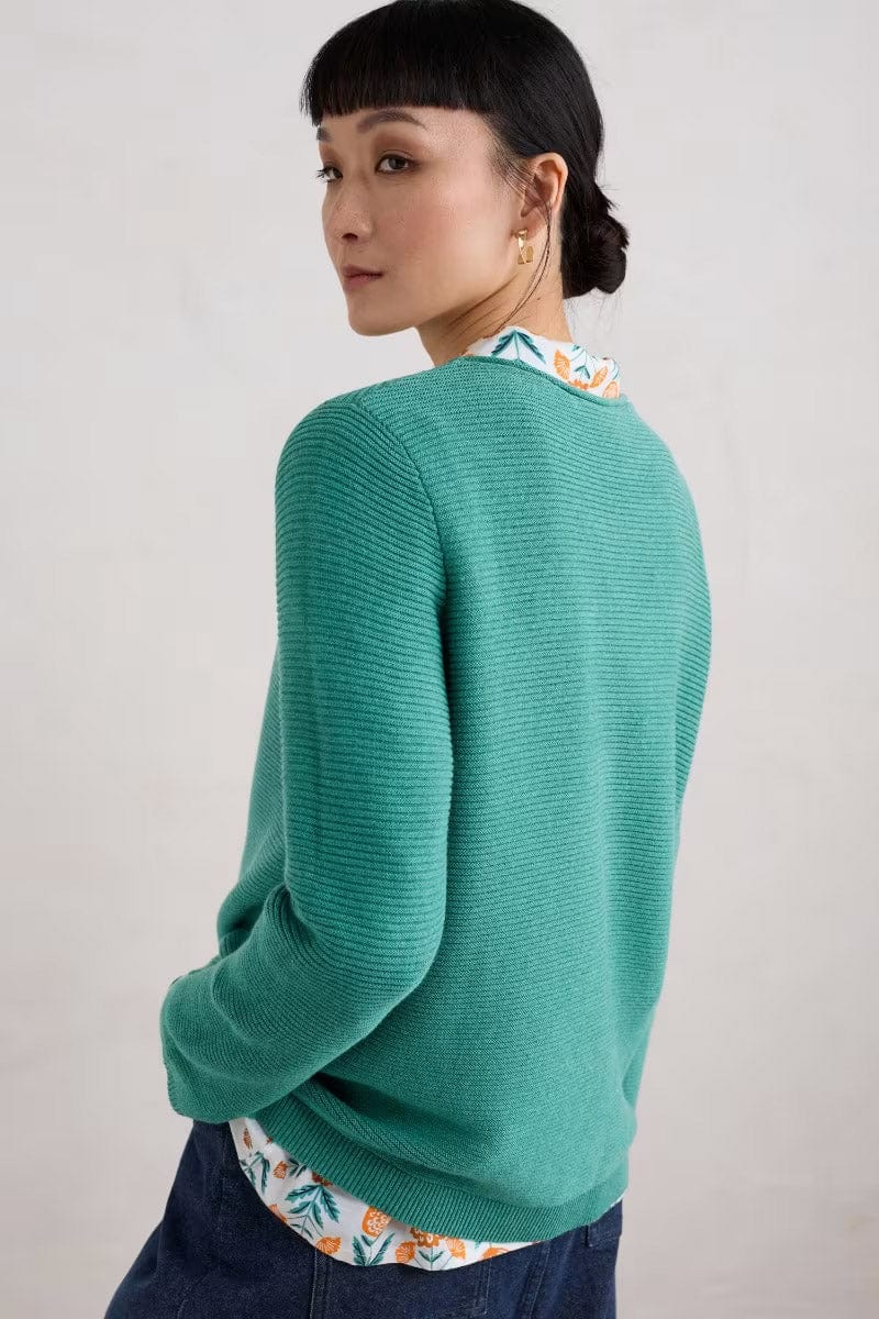 Seasalt Makers Cotton Jumper - Rockpool