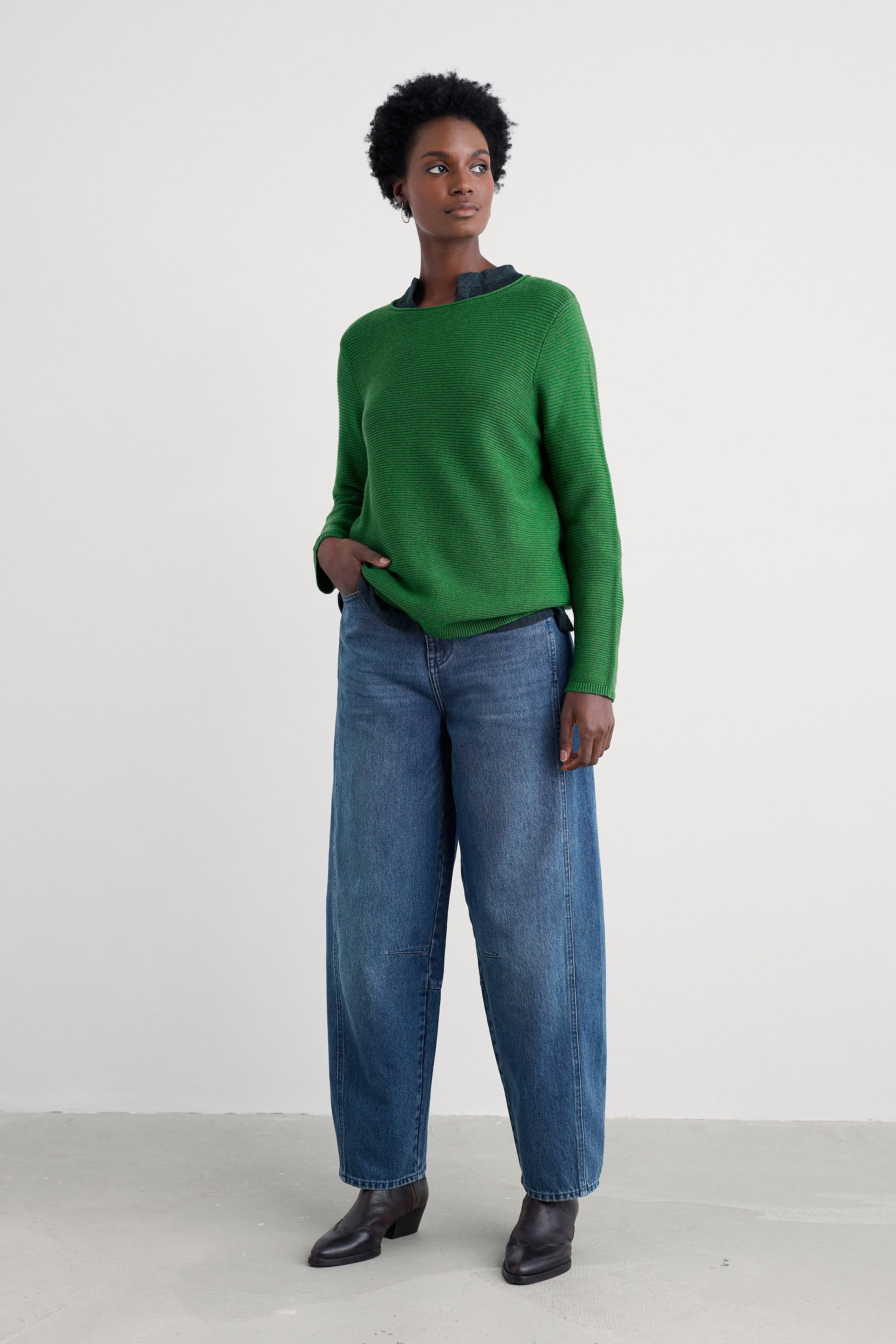 Seasalt Makers Jumper - Hedgerow