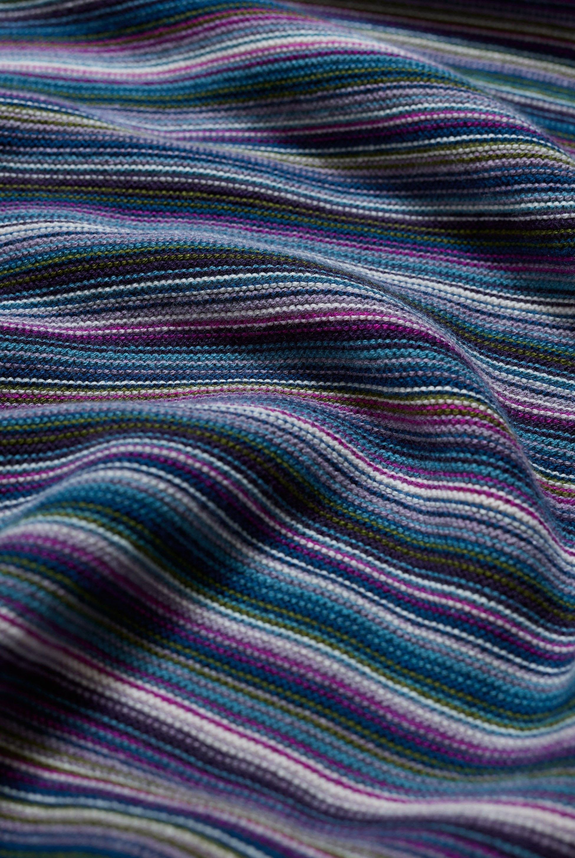 Seasalt Makers Jumper - Ripple Marks Grape Thistle Mix