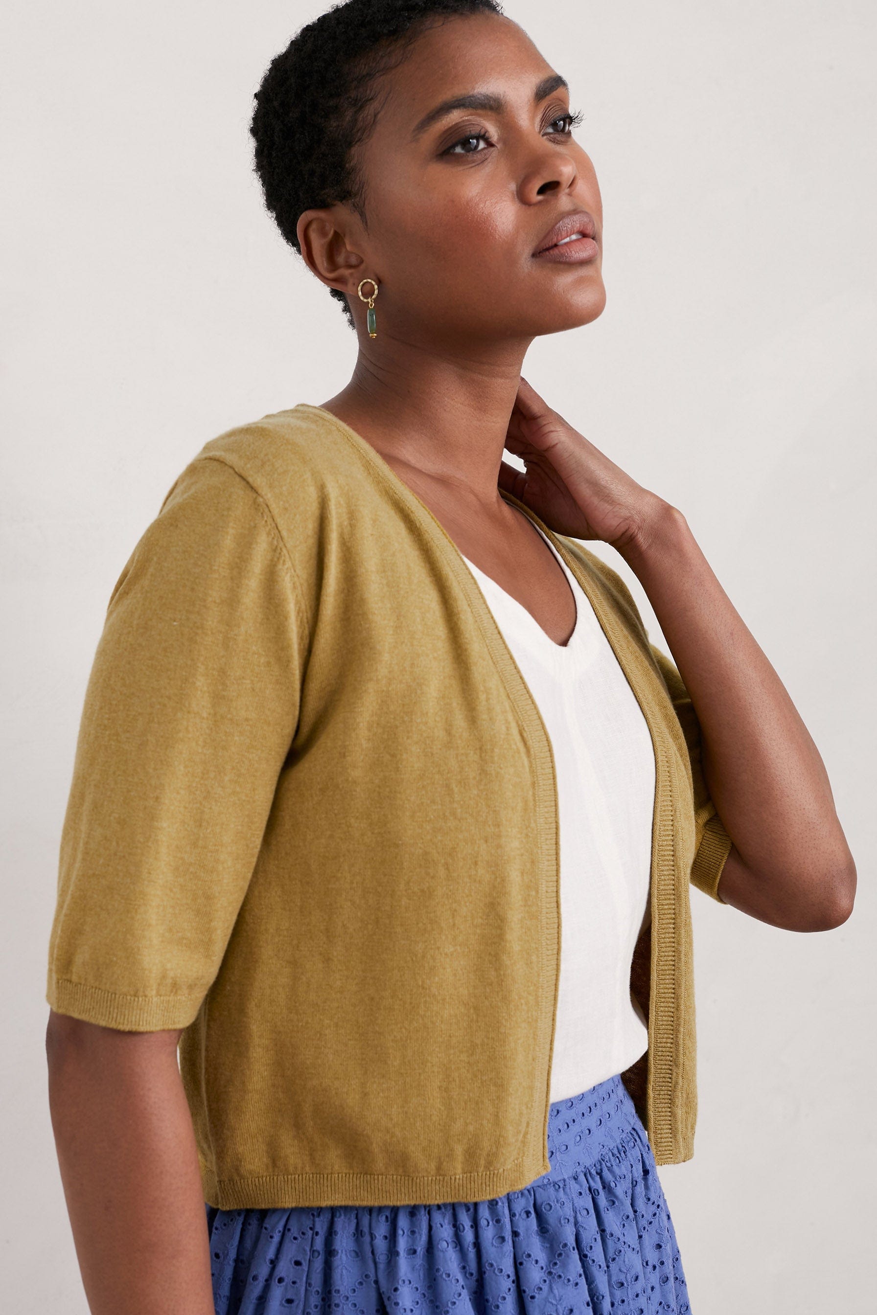 Seasalt Maria Cardigan - Pear