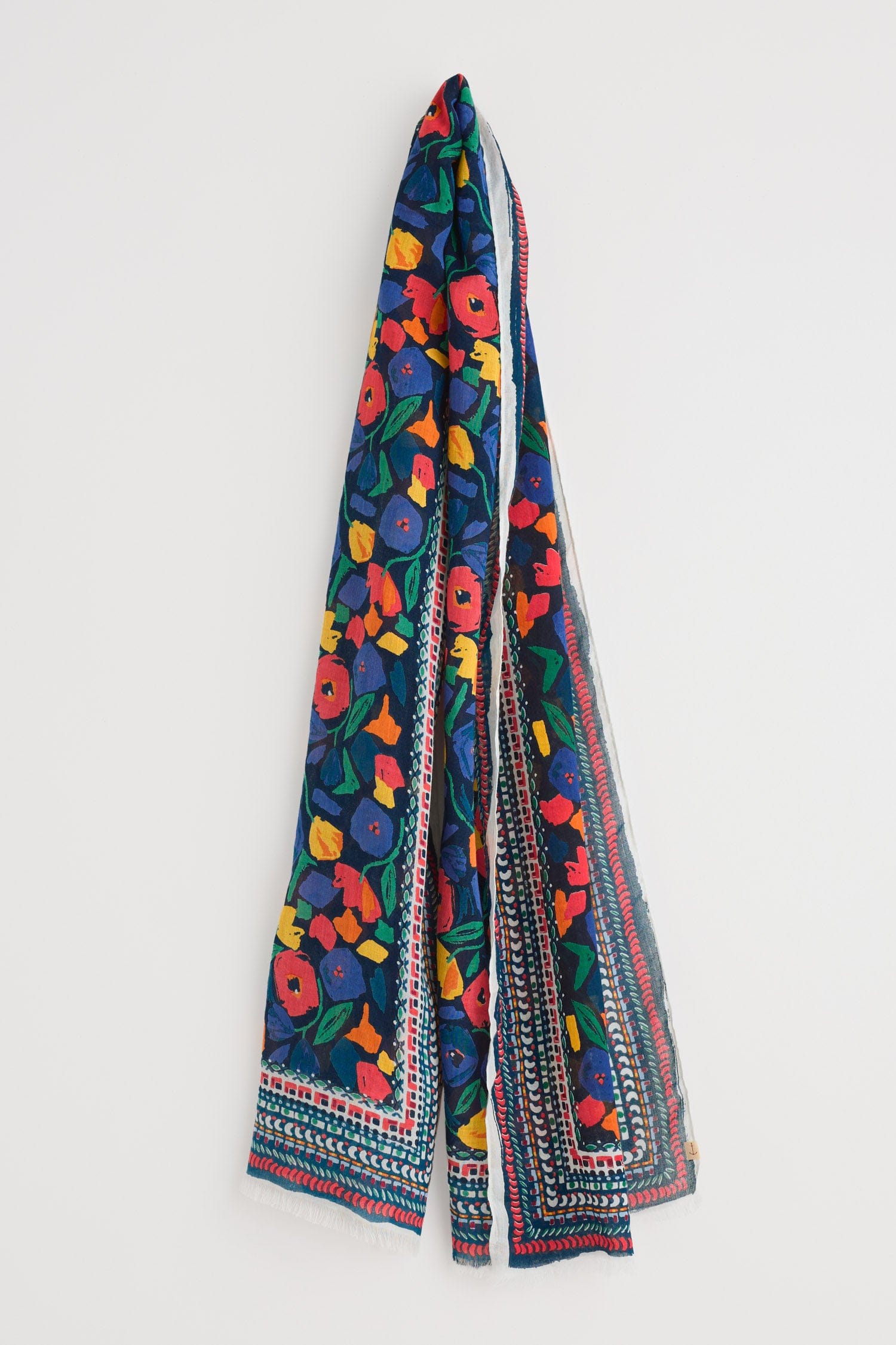 Seasalt May Garland Scarf - Zennor Blooms Border Mix B-AC34226_34966_OS