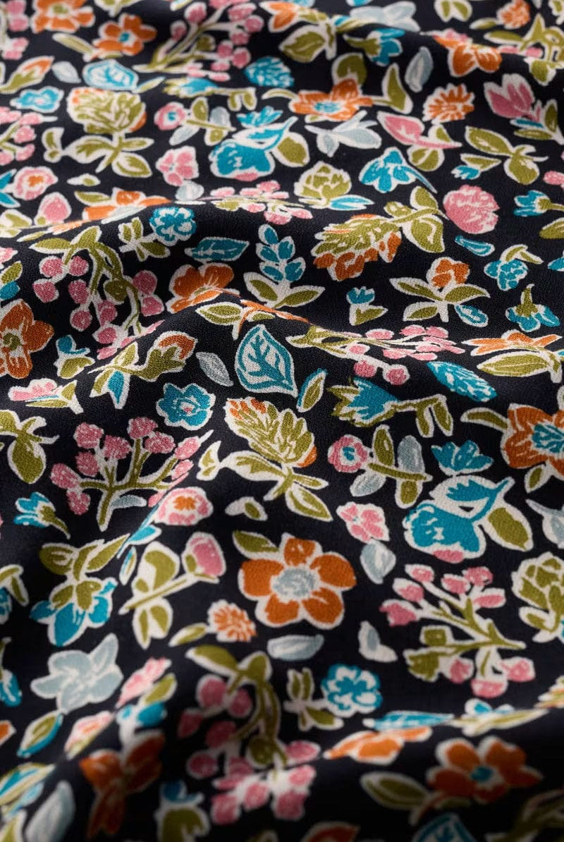 Seasalt Meadowsweet Dress - Shore Flora Onyx