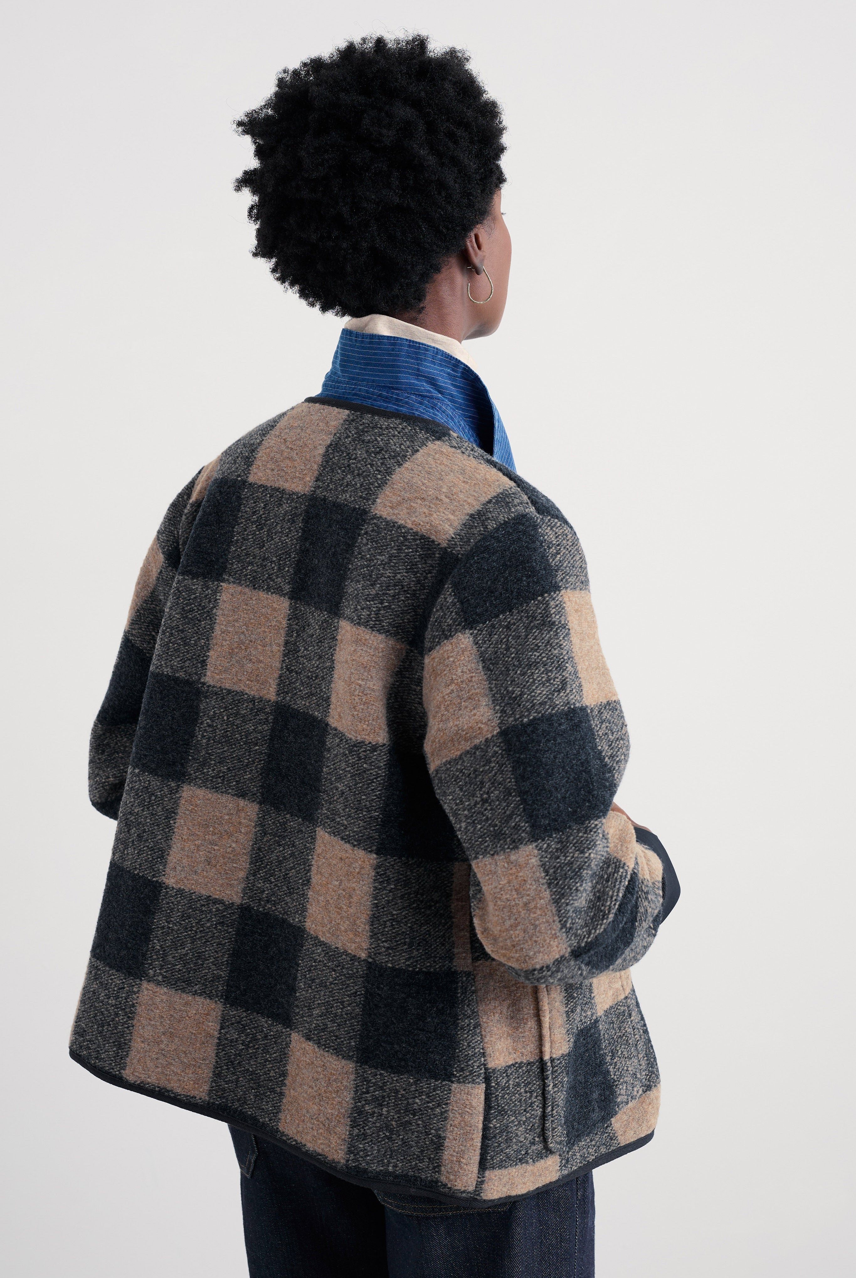 Seasalt Merywen Checked Jacket - Revow Maritime