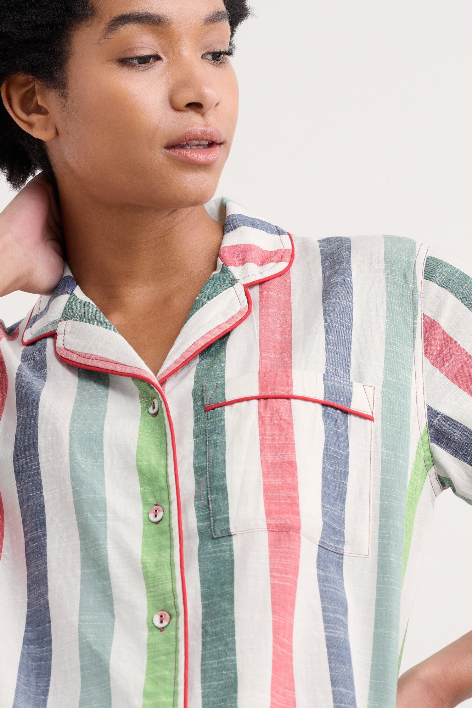 Seasalt Nesting Bird Pyjamas - Dip Dash Zinnia