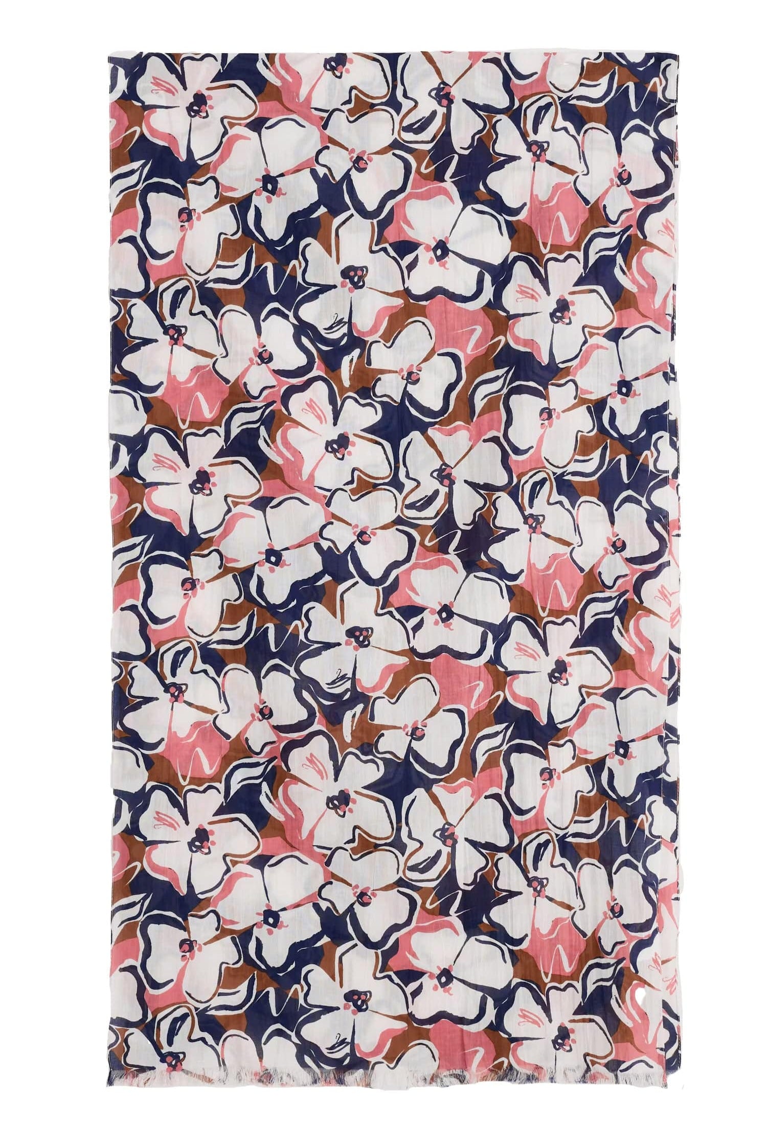 Seasalt New Everyday Scarf - Campion Bloom Toffee B-AC26850_34932_OS